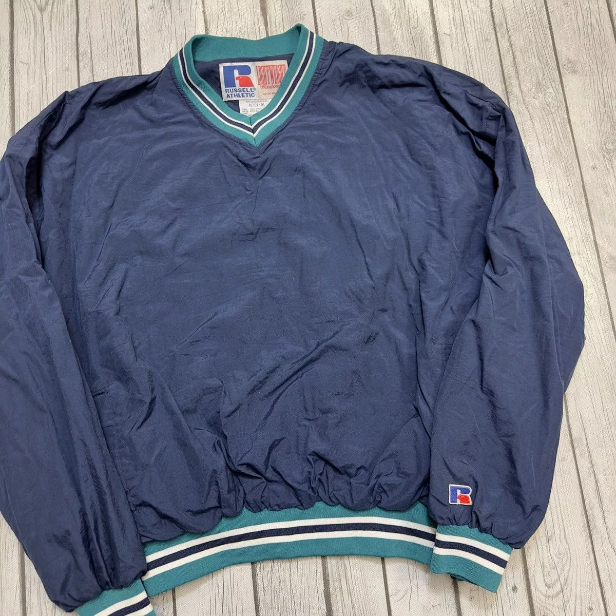 Russell Athletic Light Jackets Russell Athletic × Vintage Vintage Russell windbreaker Blue
