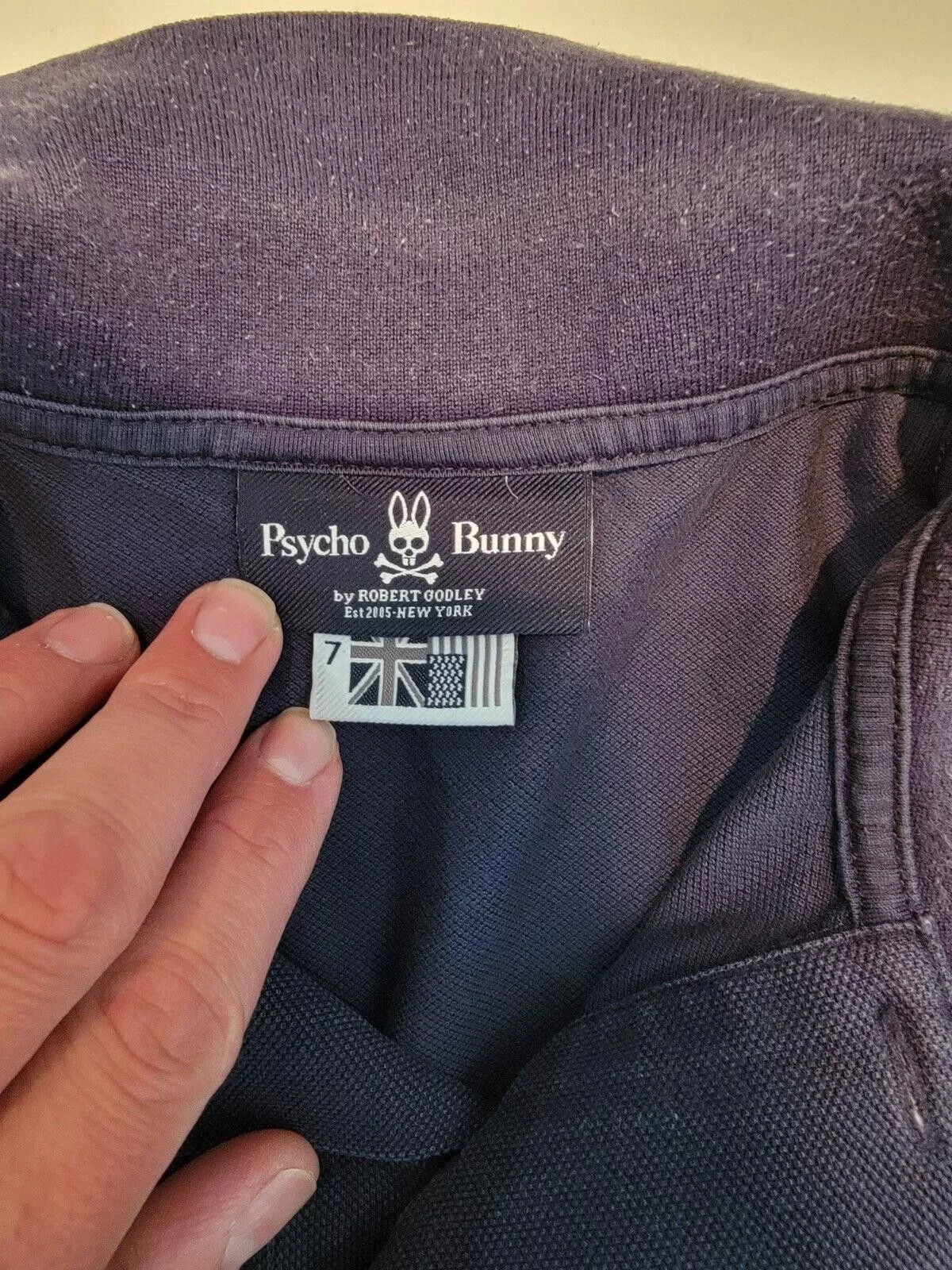Psycho Bunny Miscellaneous Psycho Bunny size 7 Golf Polo Shirt Dark Blue