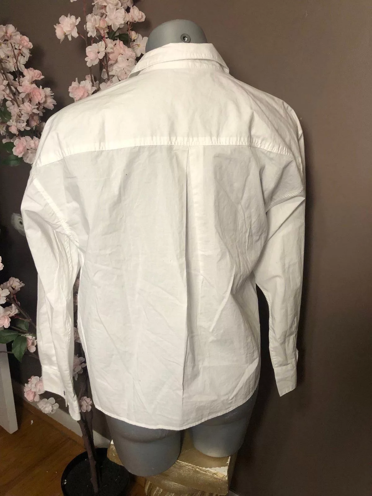 J.Crew Button Ups J.Crew top button down shirt tuxedo design White