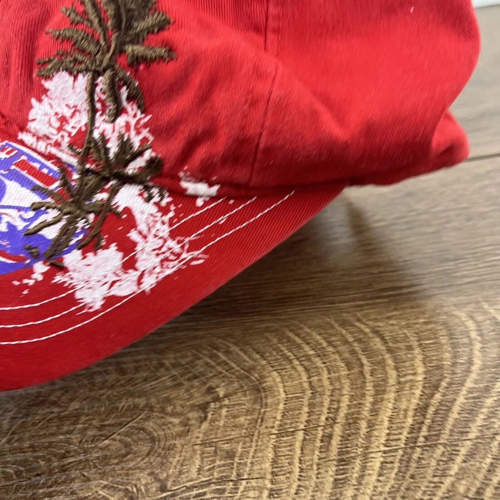 Other Hats Other Santo Domingo RD Hat Red Adjustable Hat Red Adult Size Hat
