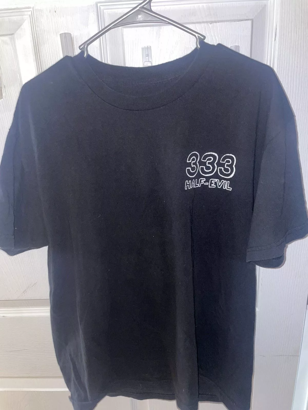Kodone Short Sleeve T Shirts Kodone 333 Half-Evil Tee Black