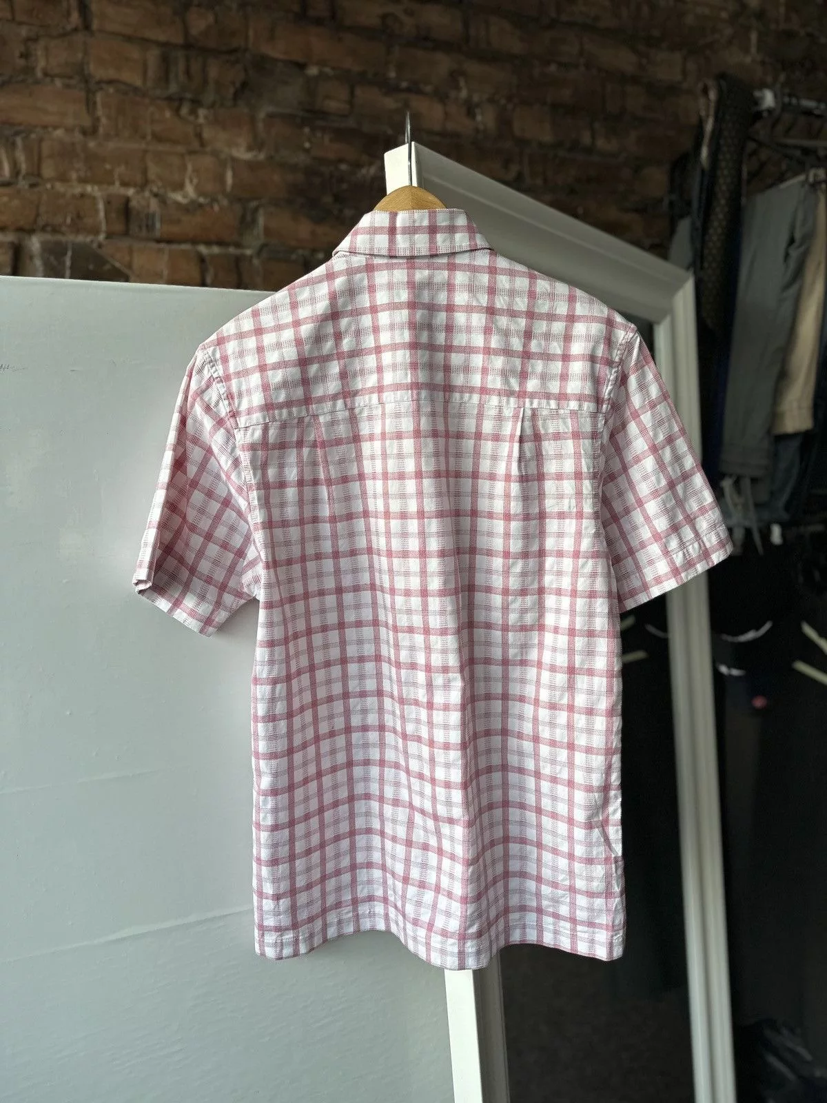 Fred Perry Shirts Button Ups Men’s Fred Perry Pink Shorts Sleeve Size: S Streetwear