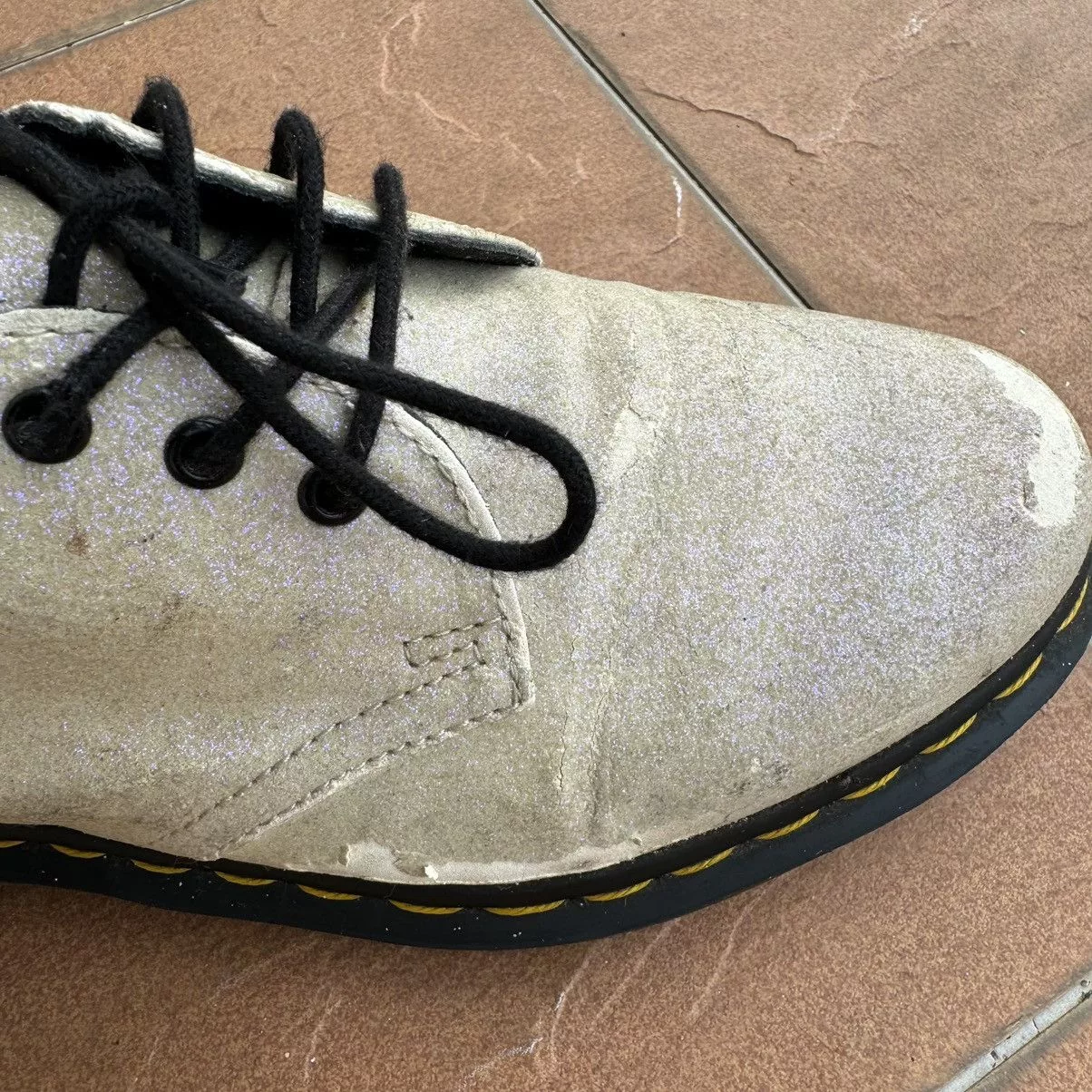 Dr. Martens Boots Dr. Martens Dr.Martens Glitter 1461 Silver