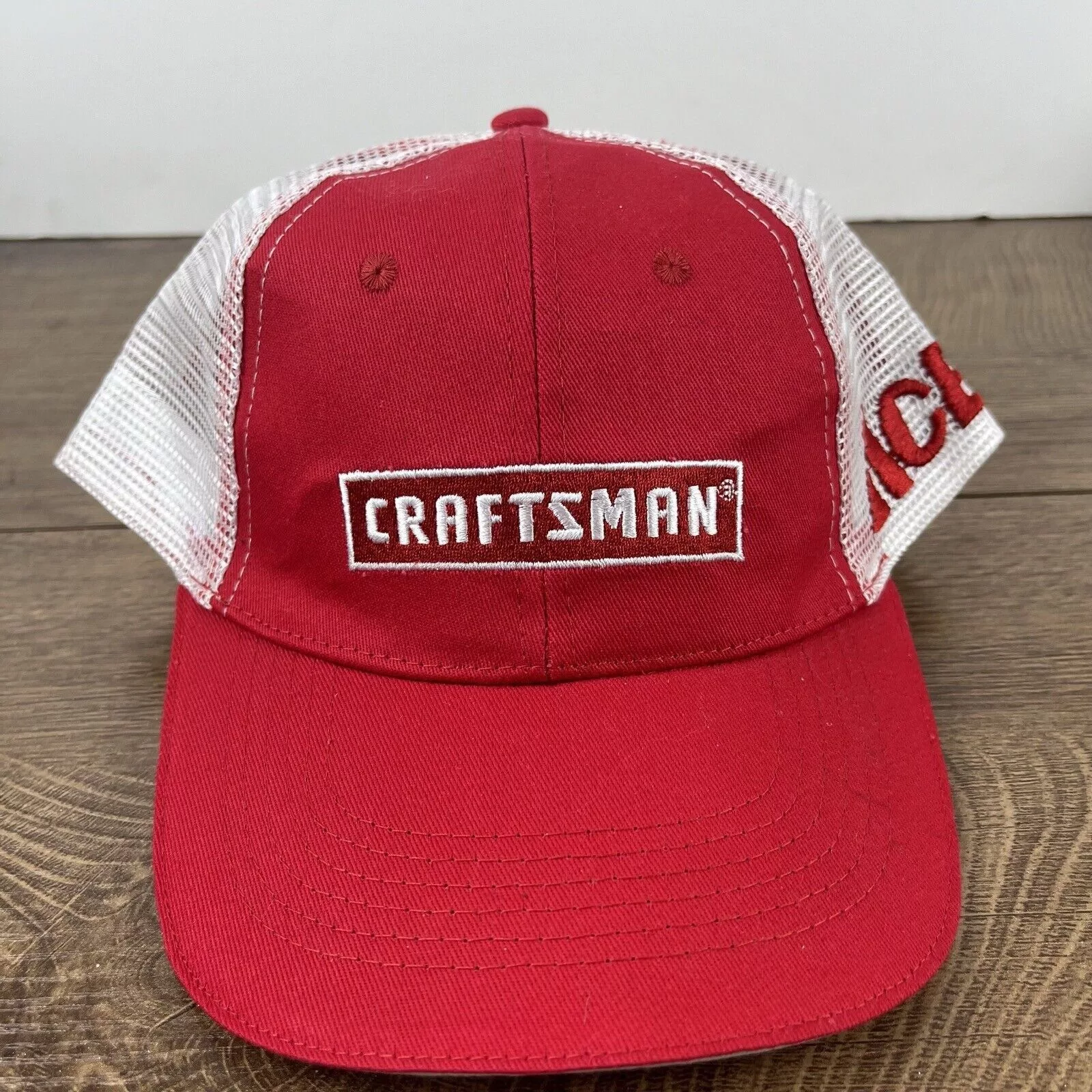 Craftsman Hats Craftsman Hat Craftsman Tools Hat Adjustable Hat Red Hat Adu