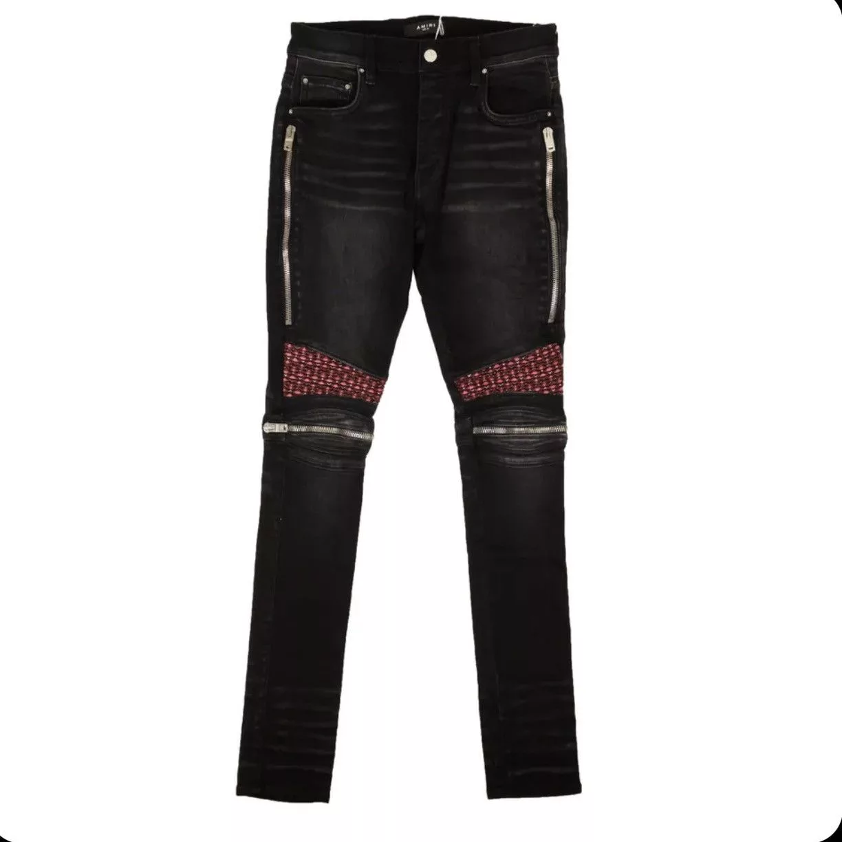 Amiri Denim Amiri Velvet PJ MX2 Jean Aged Black