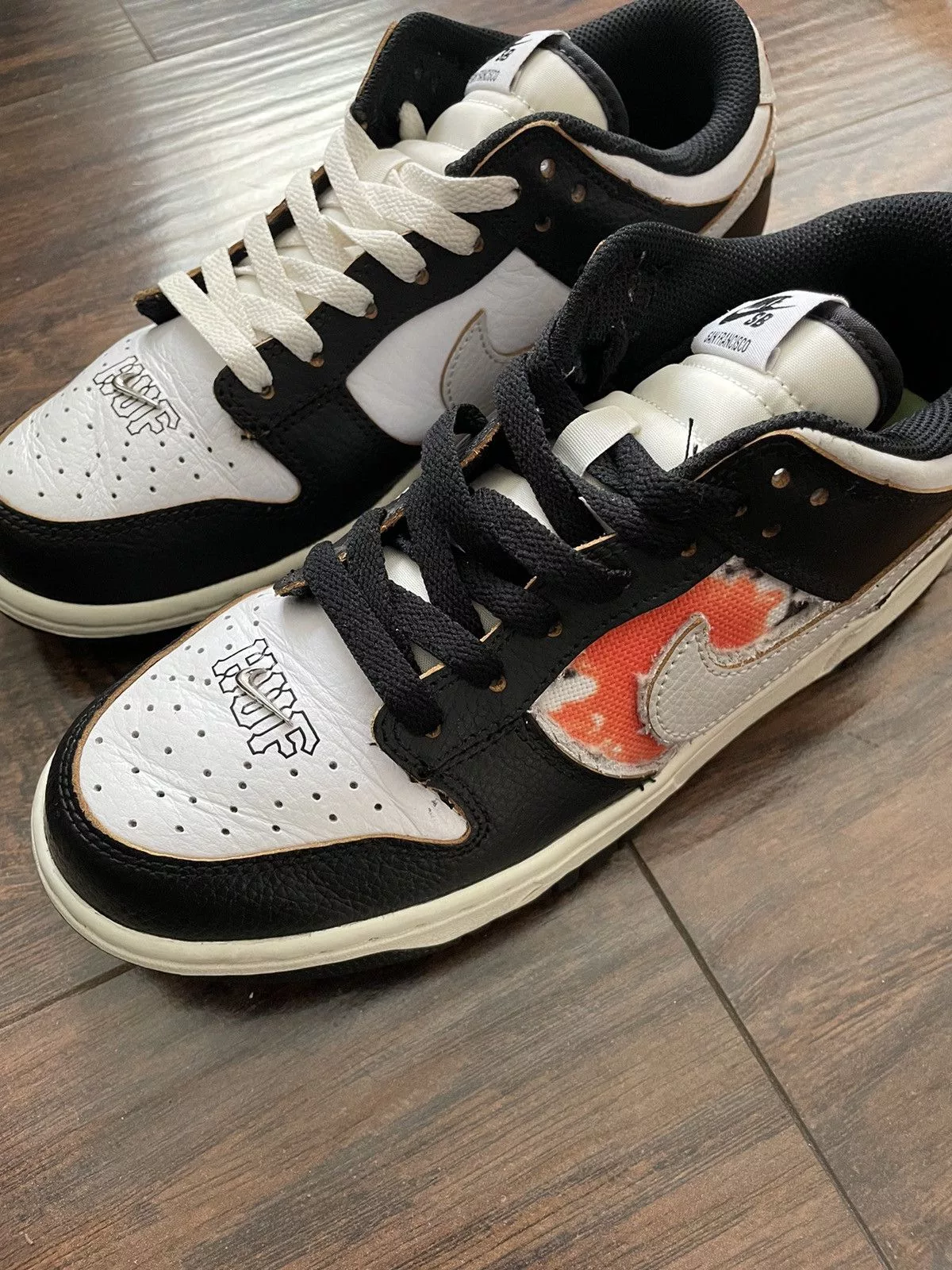 Nike Low Top Sneakers Nike San Francisco dunk Black