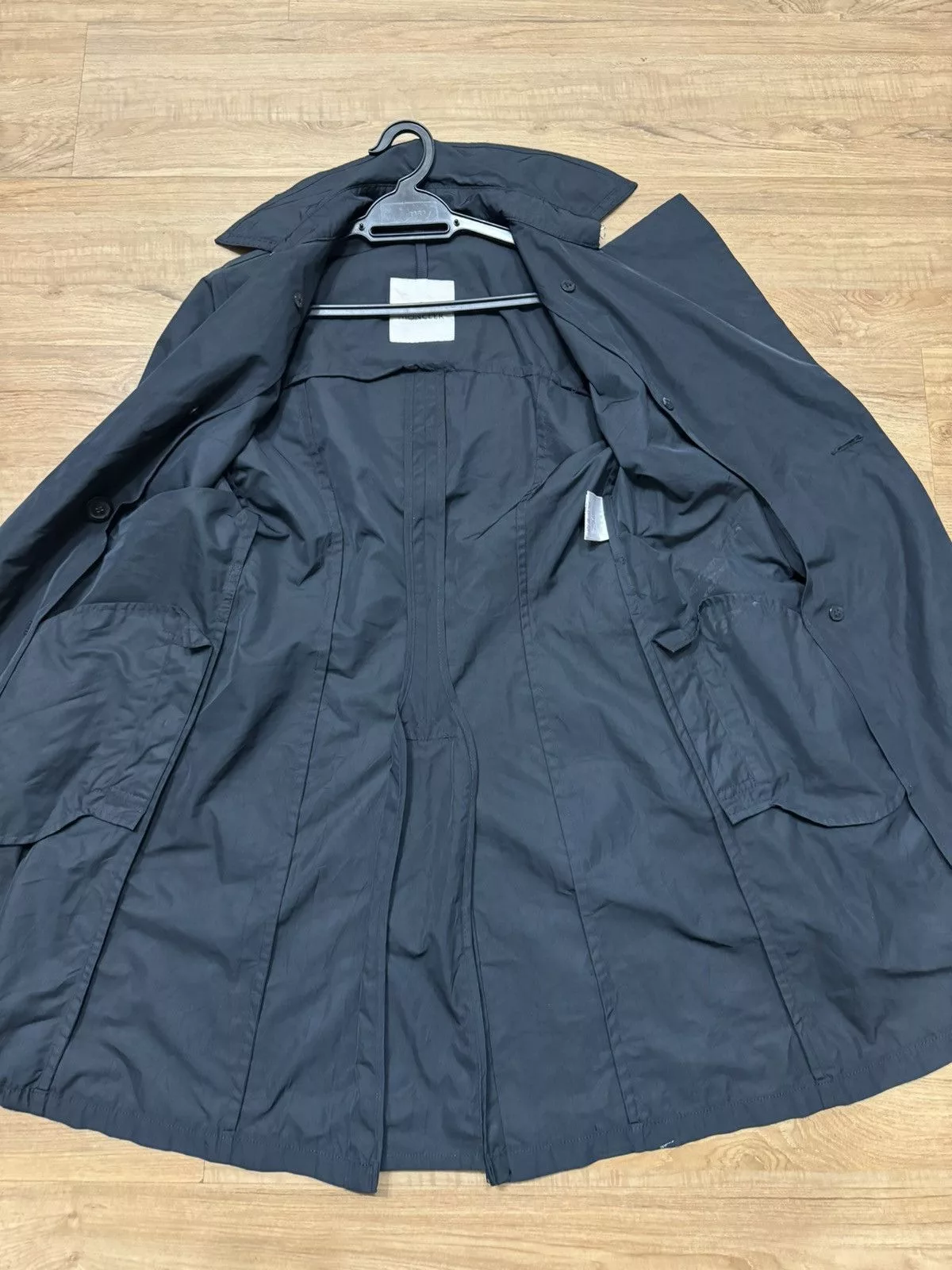 Moncler Jackets MONCLER LONG JACKET Blue