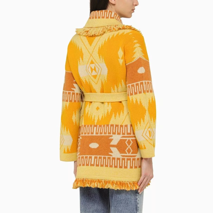 Alanui Sweaters Alanui o1d2blof0724 Cardigan in Multicolor