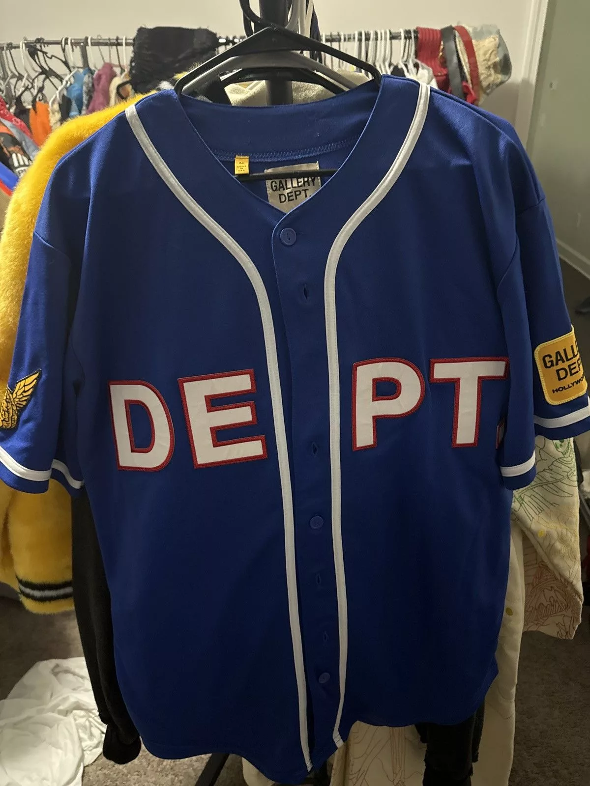 Gallery Dept. Jerseys Gallery Dept. Baseball Jersey Blue