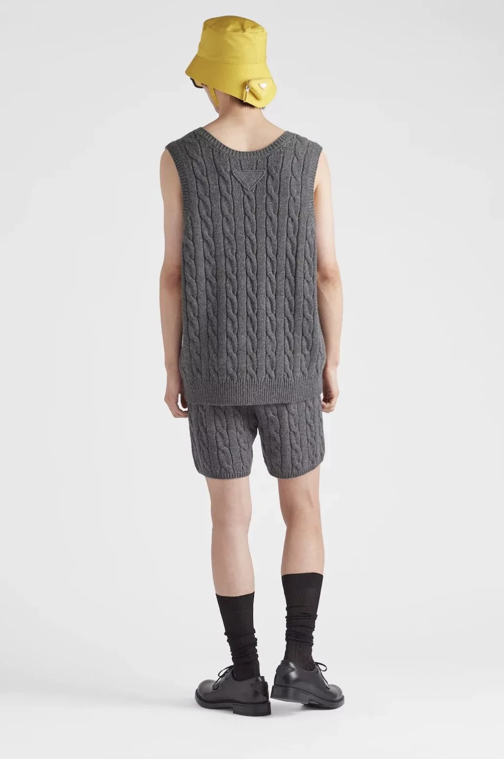 Prada Shorts $2.8k Prada Cashmere Shorts Gray
