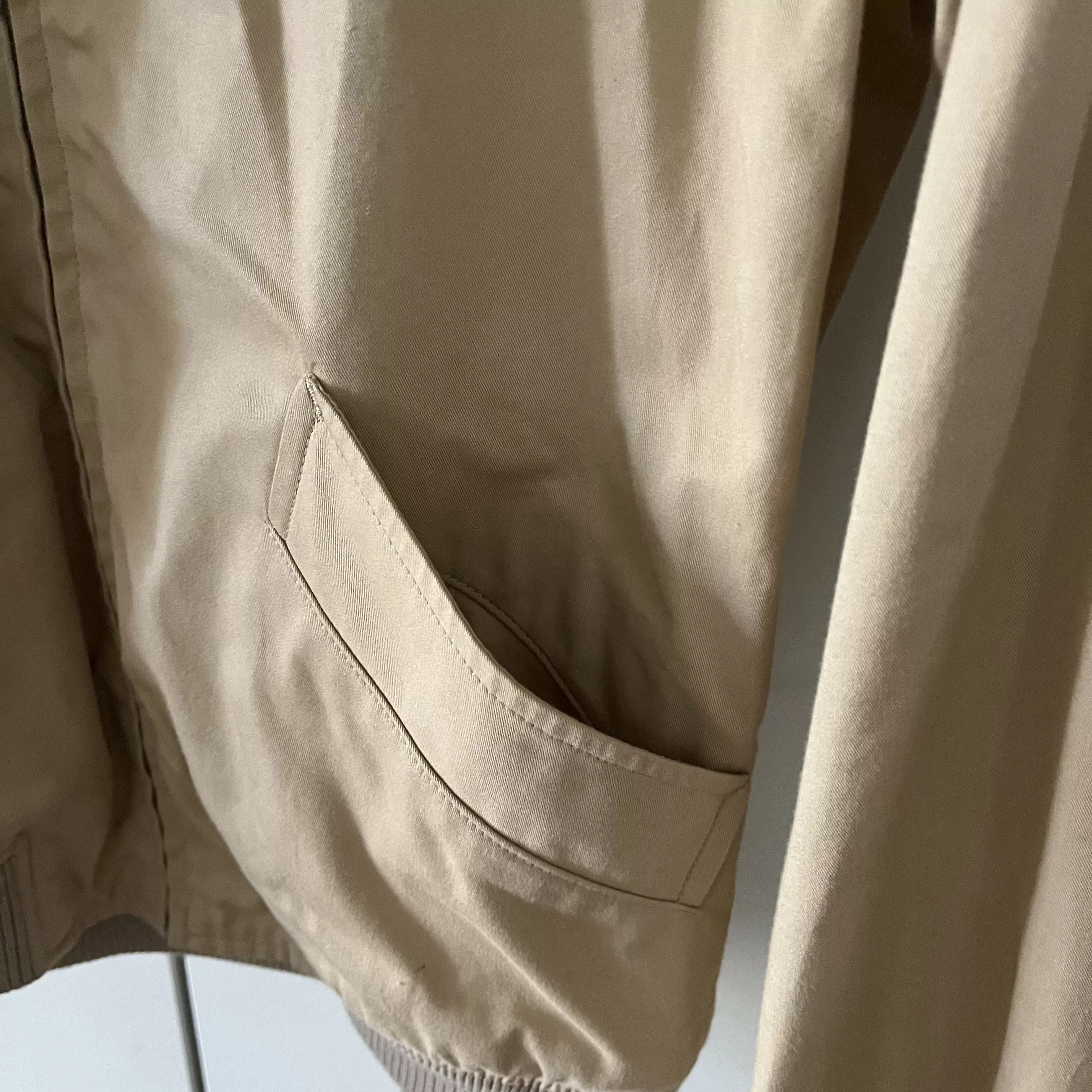 A.P.C. Bombers A.P.C. APC Bomber Jacket Beige