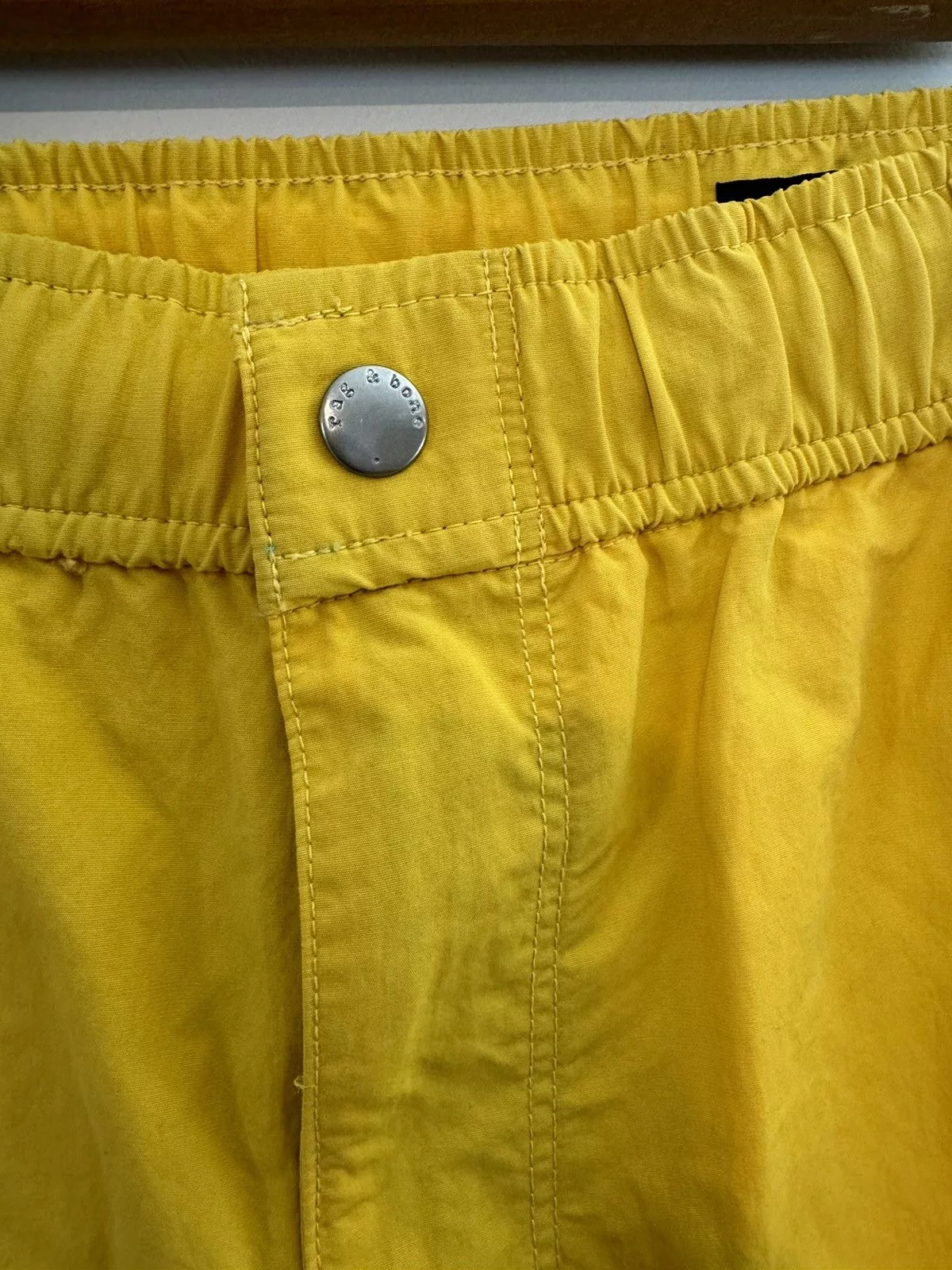 Rag & Bone Shorts rag & bone Eaton Water Resistant Pull On Short Yellow