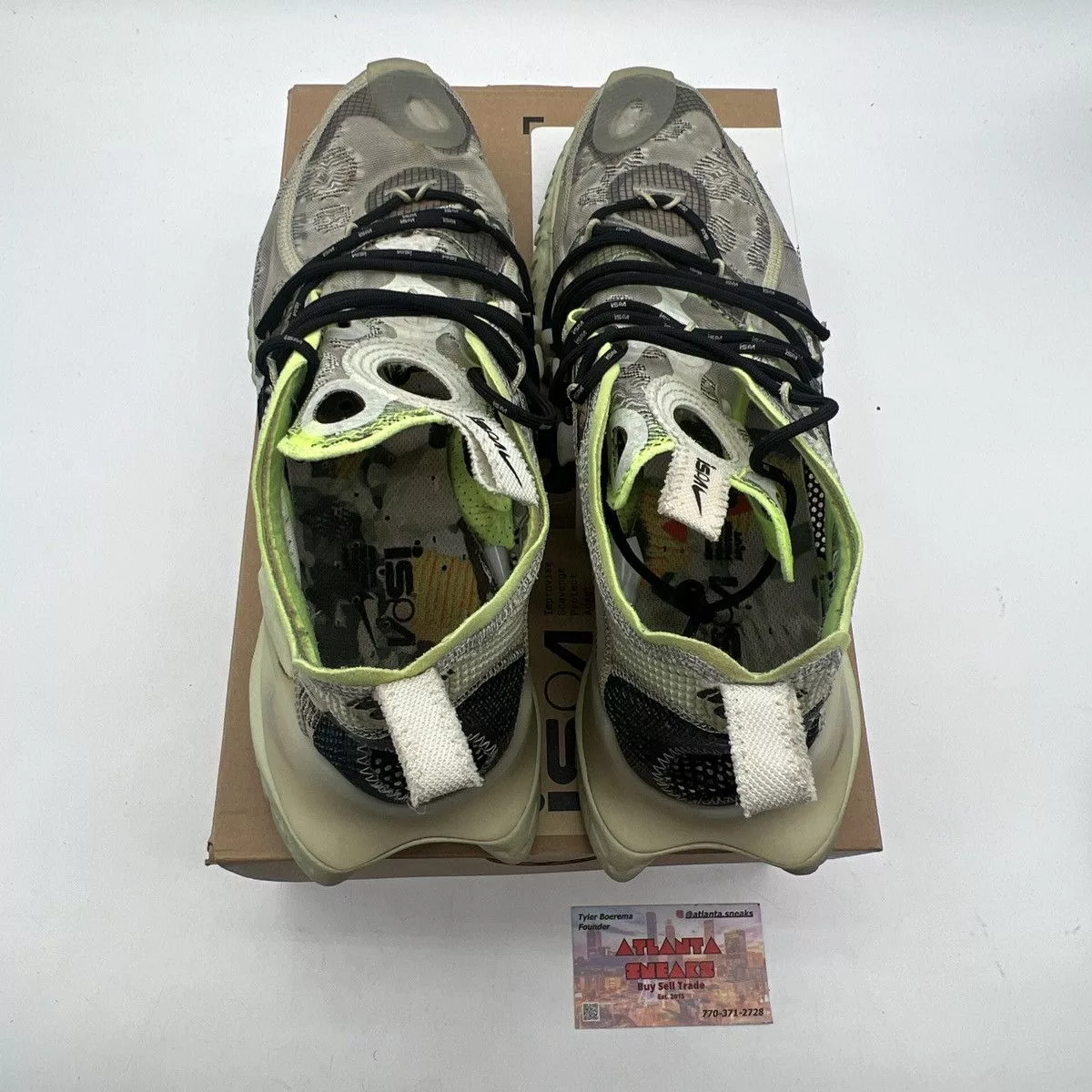 Nike Low Top Sneakers Nike Ispa flow spruce aura Green
