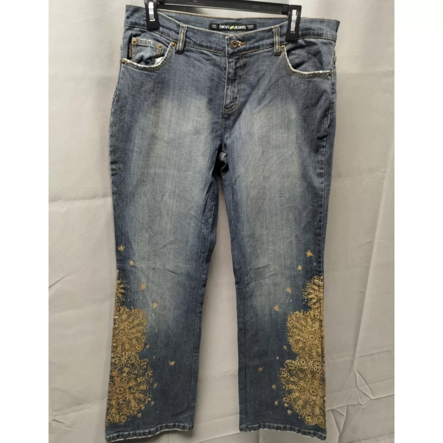 DKNY Jeans DKNY DKYN Jeans SO-LOW-LITA Women's Blue Jeans/Bootcut Sz32 SKU 3 Multi