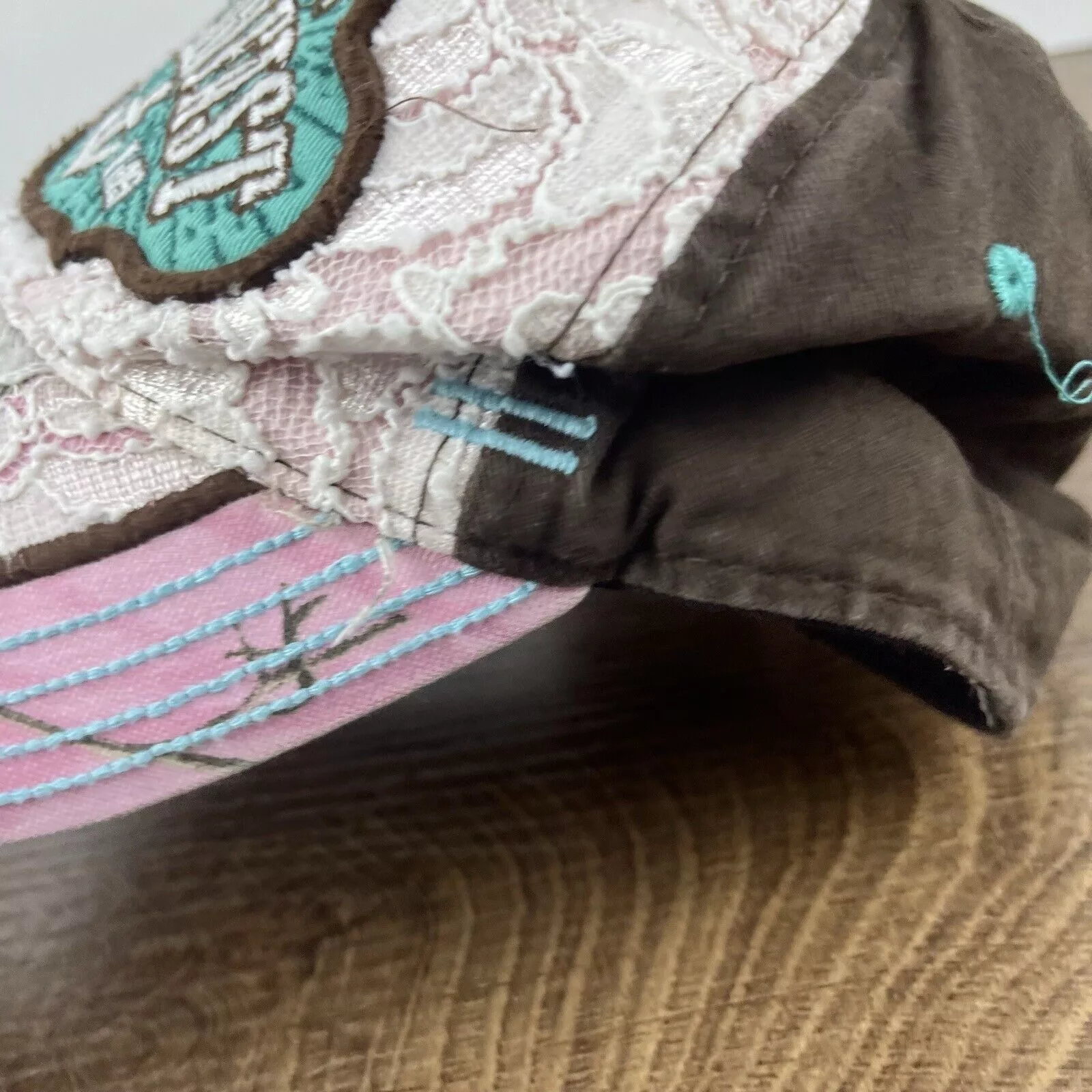 Other Hats Other Steadfast Hat My Hope is Steadfast Pink Cap Adjustable Pink