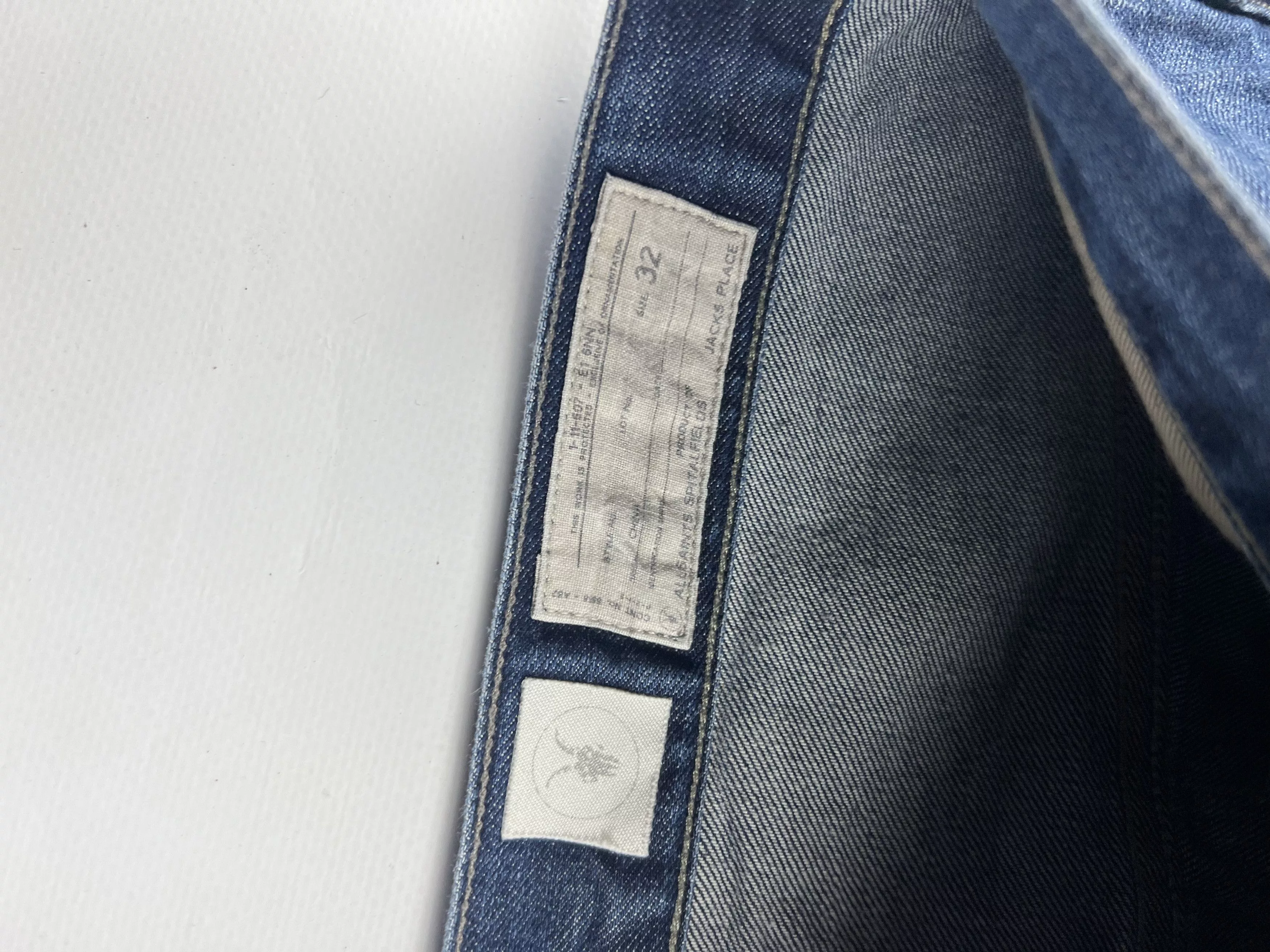 Vintage Allsaints Denim Jeans Blue