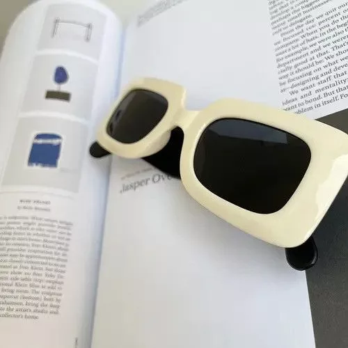 Vintage Sunglasses Vintage Retro punk sunglasses White