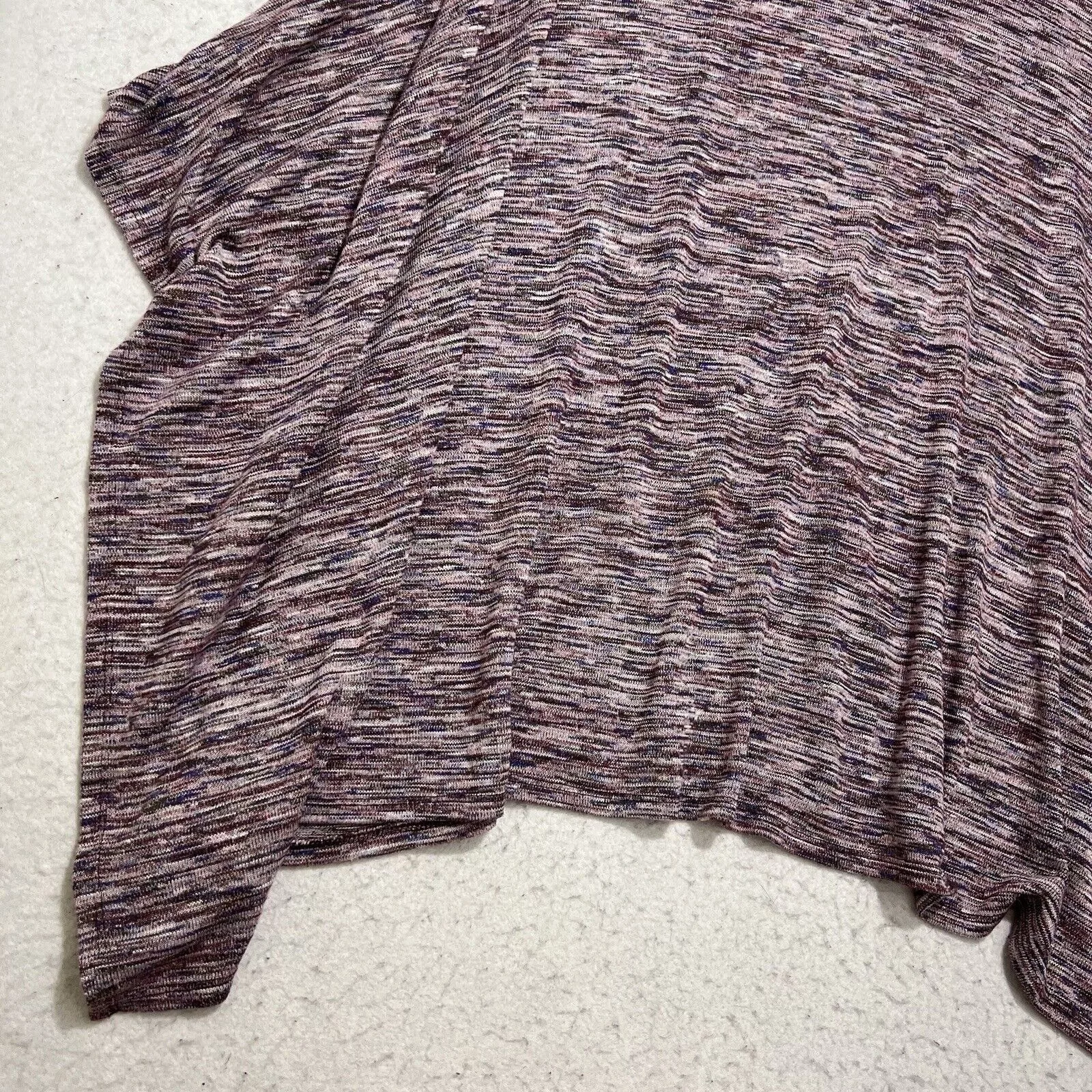 Target Basics Sweaters Target Basics Knox Rose Oversized Short Sleeve Ombre Purple Boho Sweater