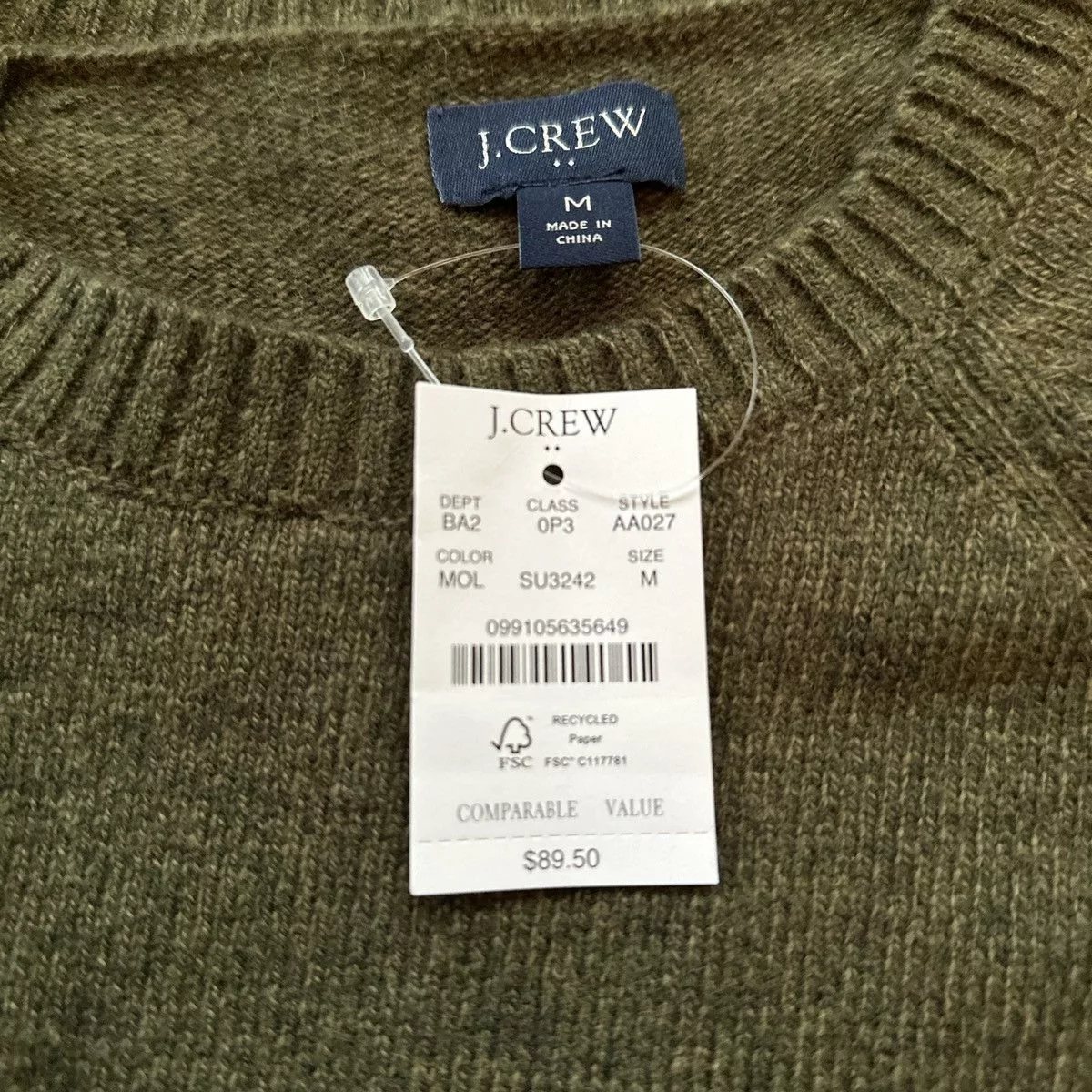 J.Crew Sweaters Knitwear J.Crew J. Crew Sweater | Size M | NWT Green