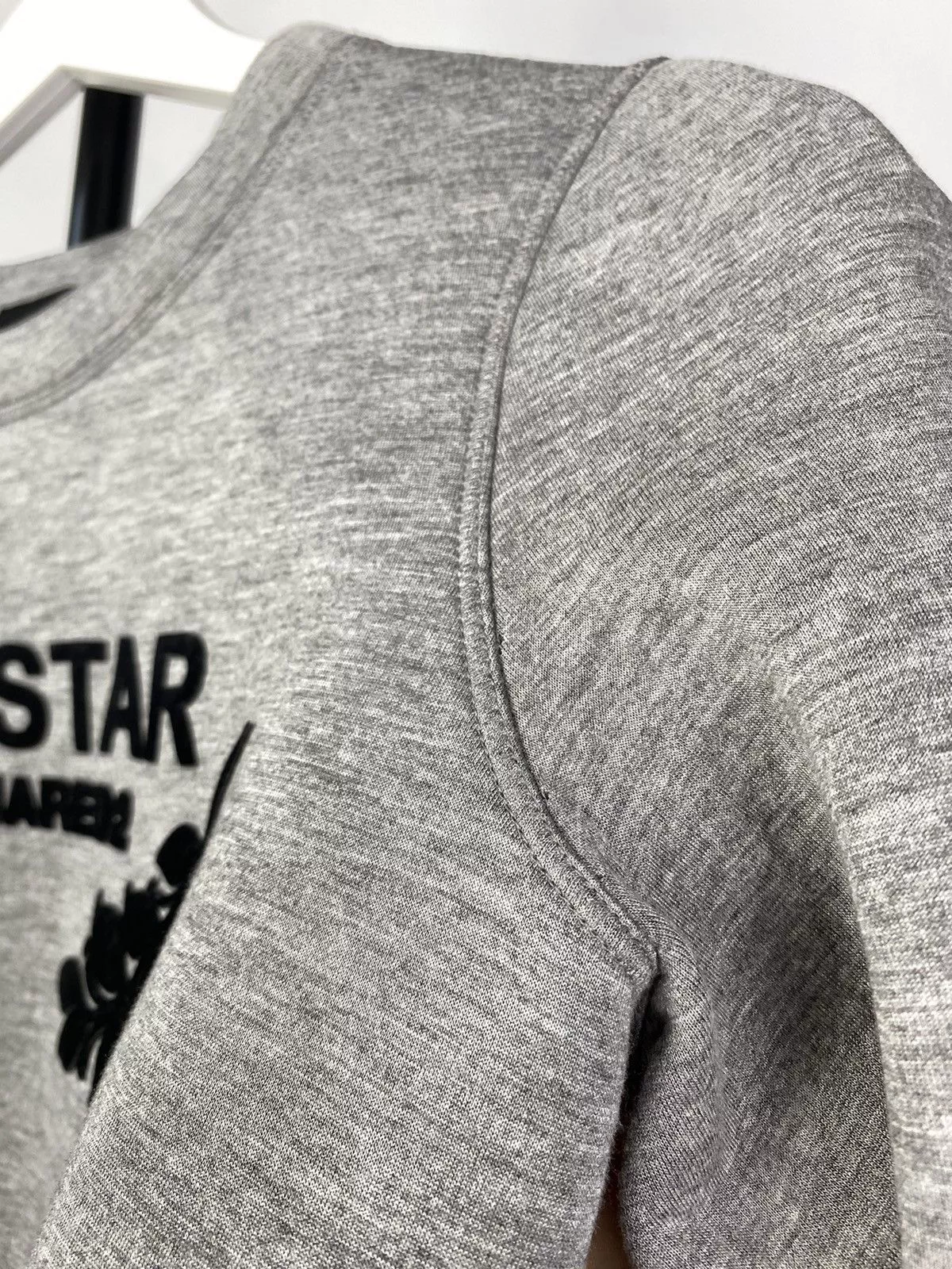 Dsquared2 Sweatshirts Dsquared2 Big logo 24-7STAR Crop sweatshirt size S Gray