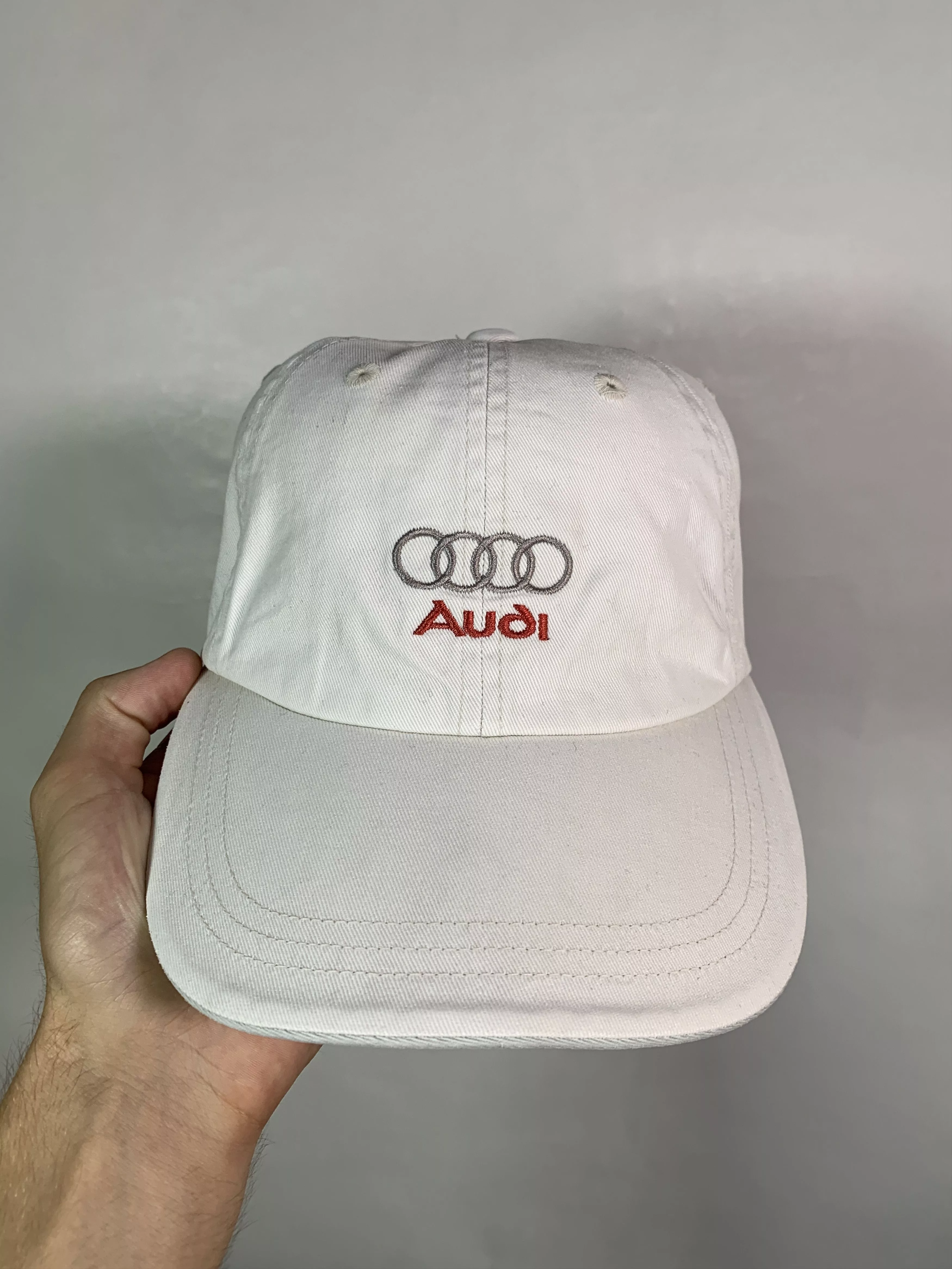 Audi Hats Audi × Bogner Vintage Audi x Bogner Cap Racing Team White
