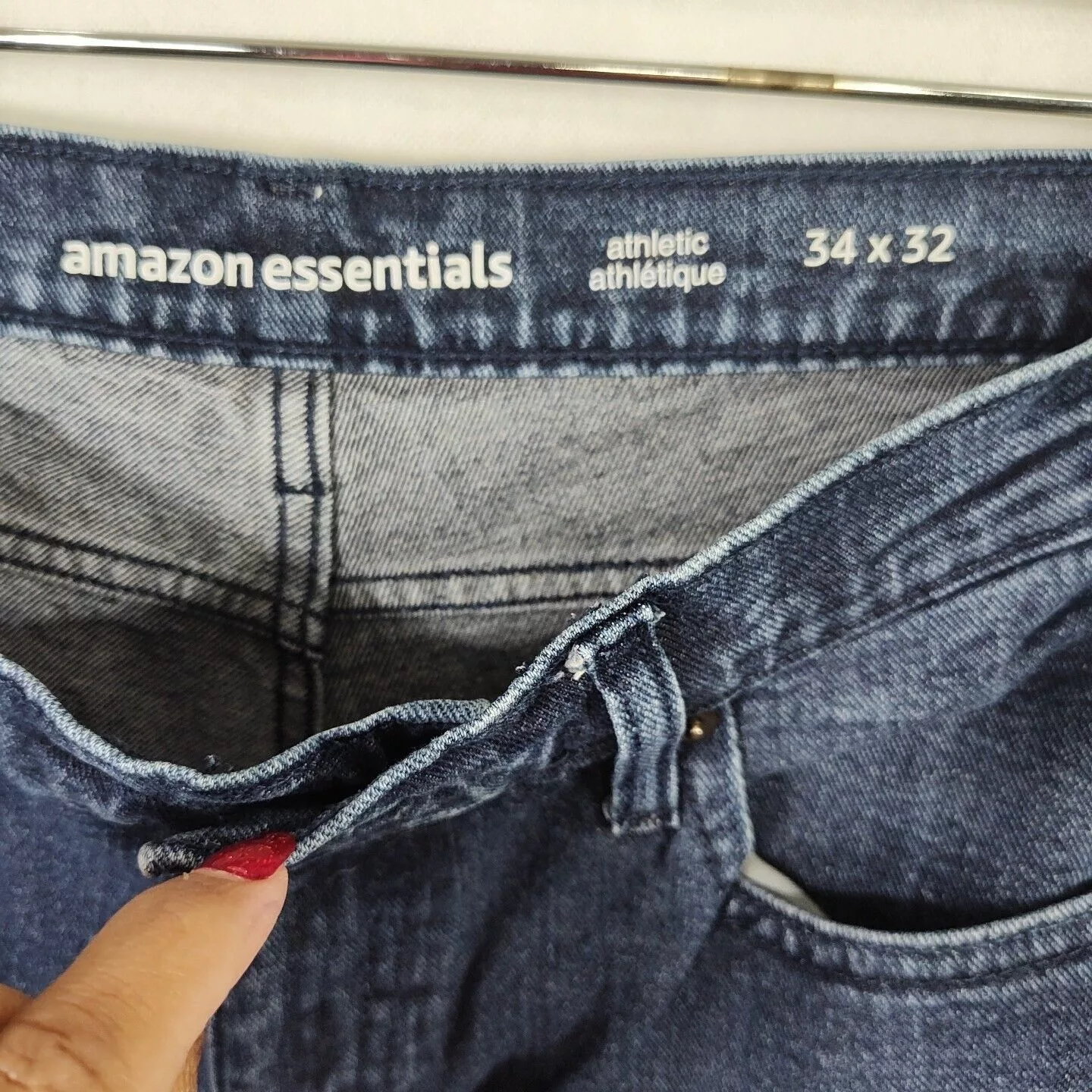 Other Casual Pants Other Amazon Essentials Athletic Fit Denim Jeans Men Size 34 x 32 Blue