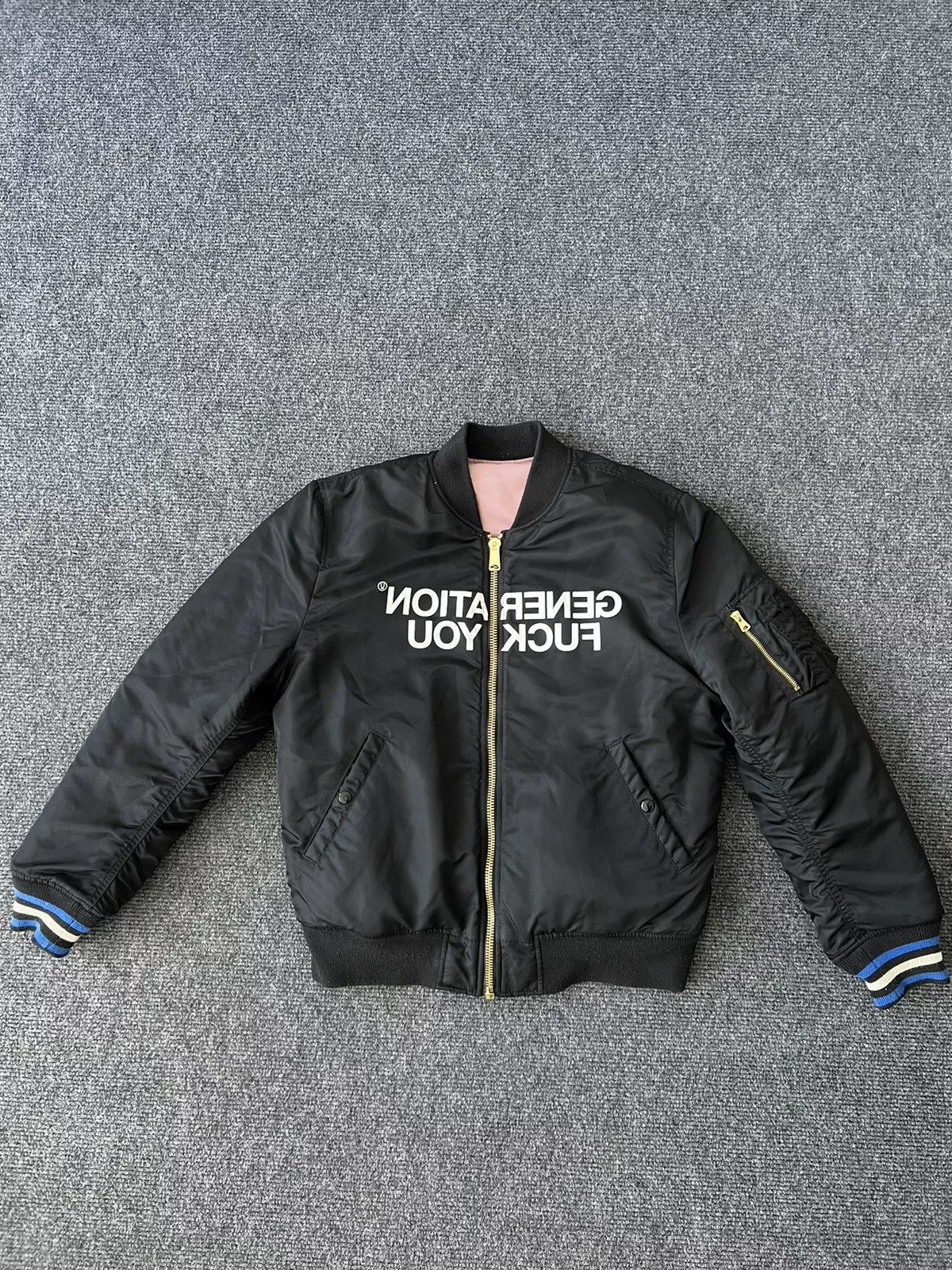 Supreme Bombers Supreme × Undercover Supreme Undercover Reversible MA-1 Black