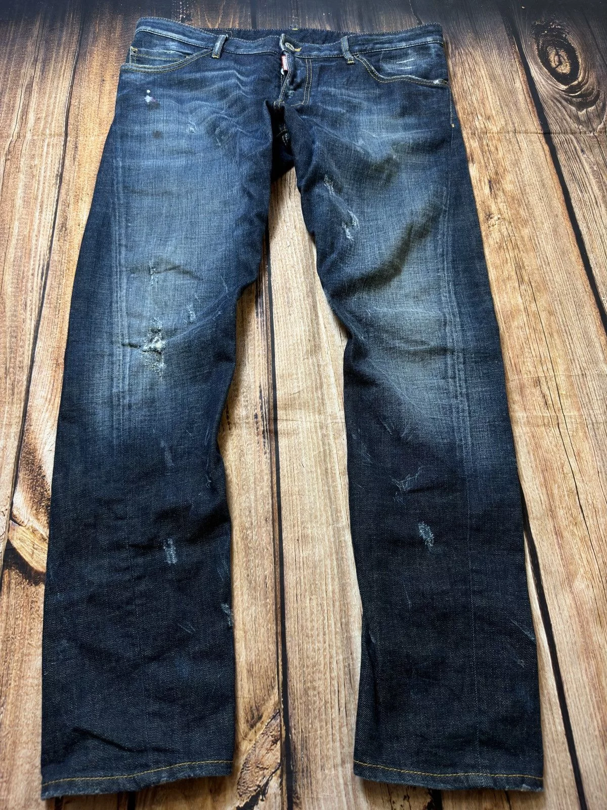 Dsquared2 Denim Dsquared2 Dsquared icon denim pants distressed Japan style Blue
