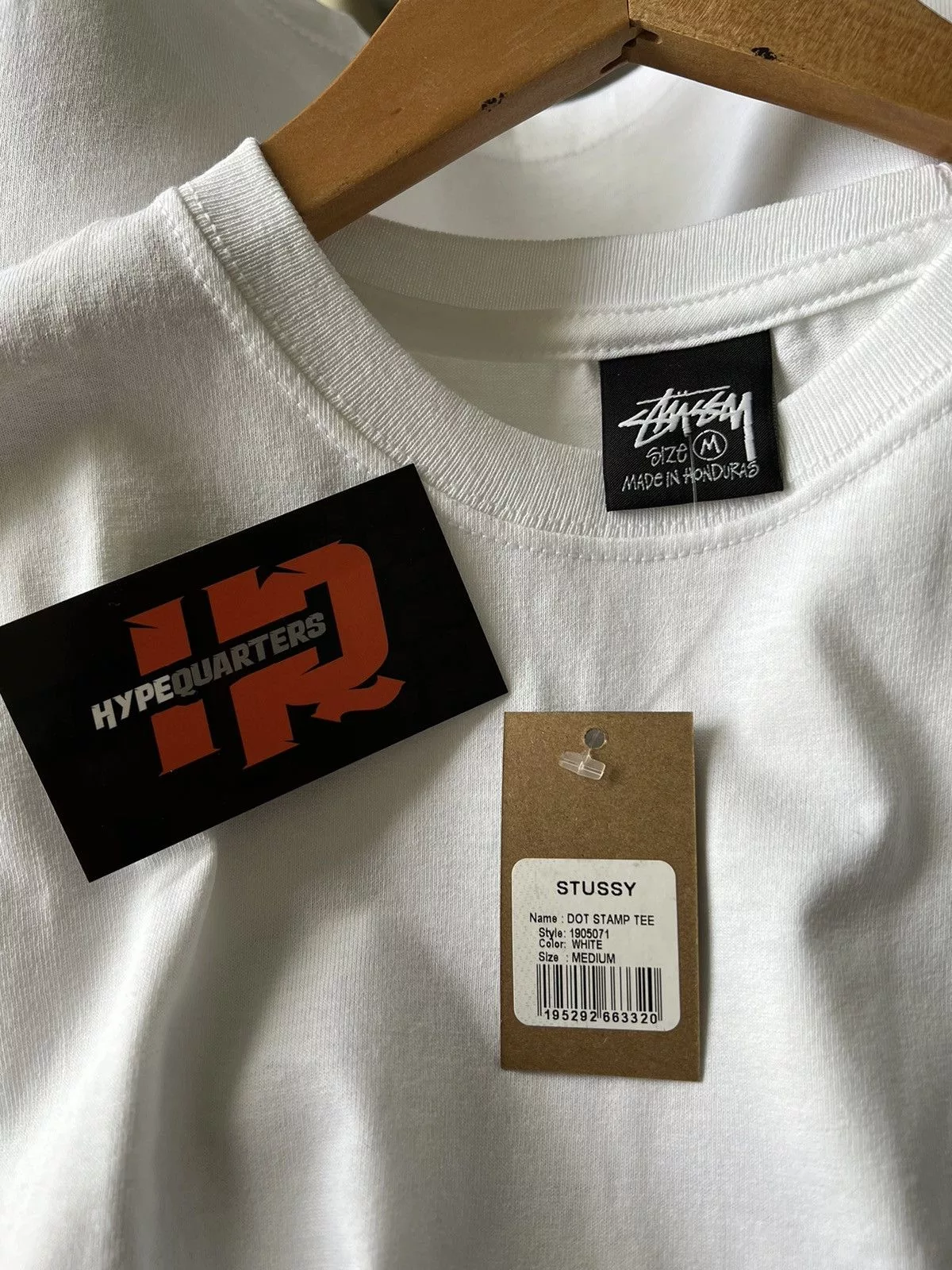 Stussy Short Sleeve T Shirts Stussy Dot T “White”