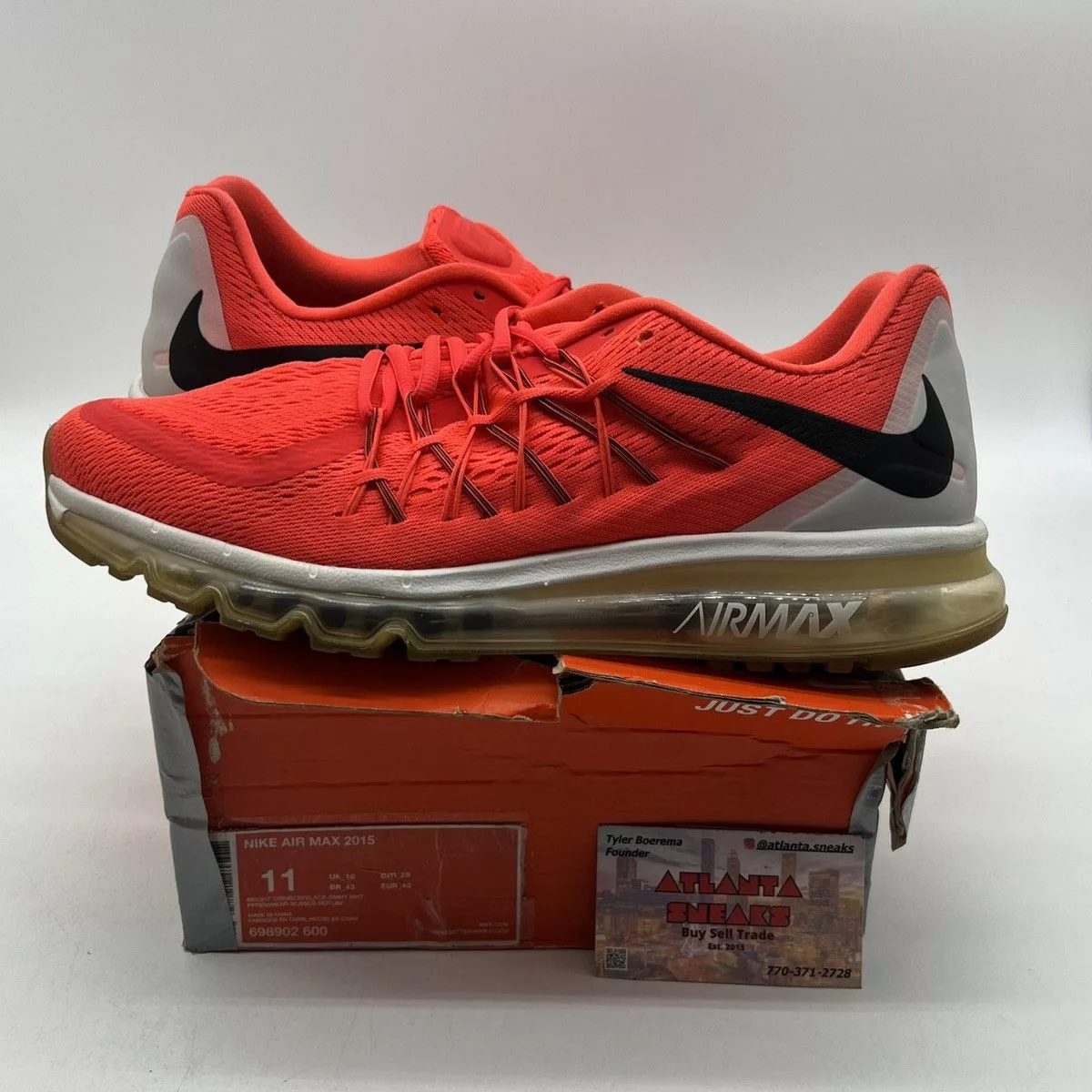 Nike Low Top Sneakers Nike Air max bright crimson Red