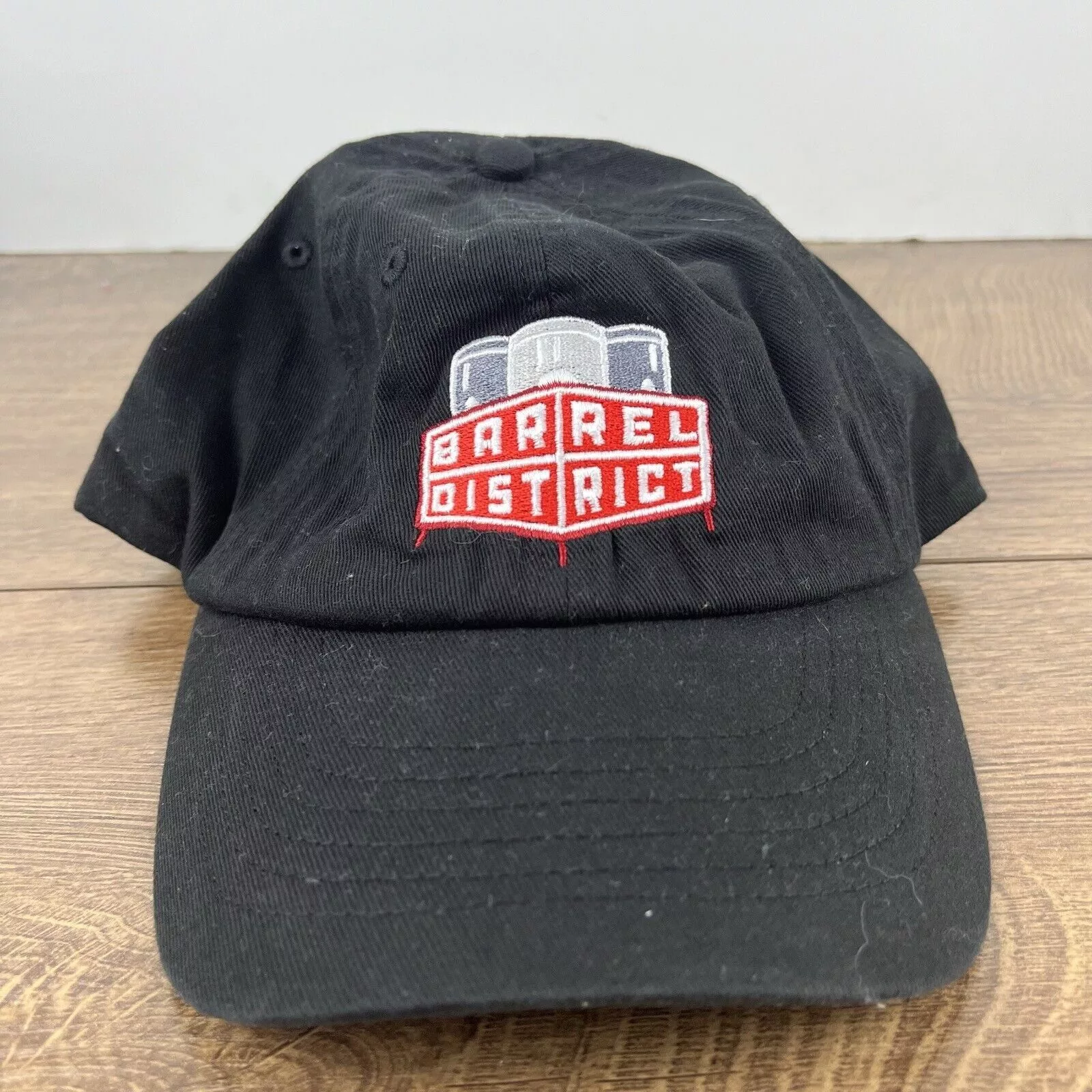 Other Hats Other Barrel District Hat Black Adjustable Hat Black Adult Size Ha