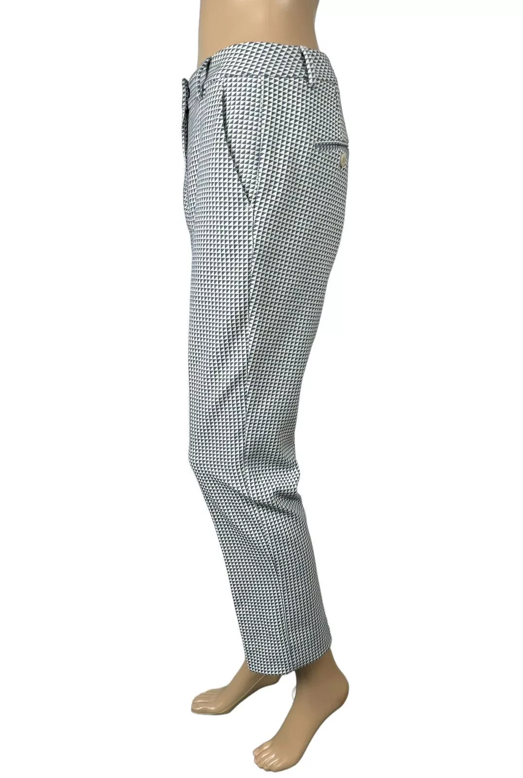Weekend Max Mara Pants Weekend Max Mara Cigarette Pants Crop Slim size US6 Blue