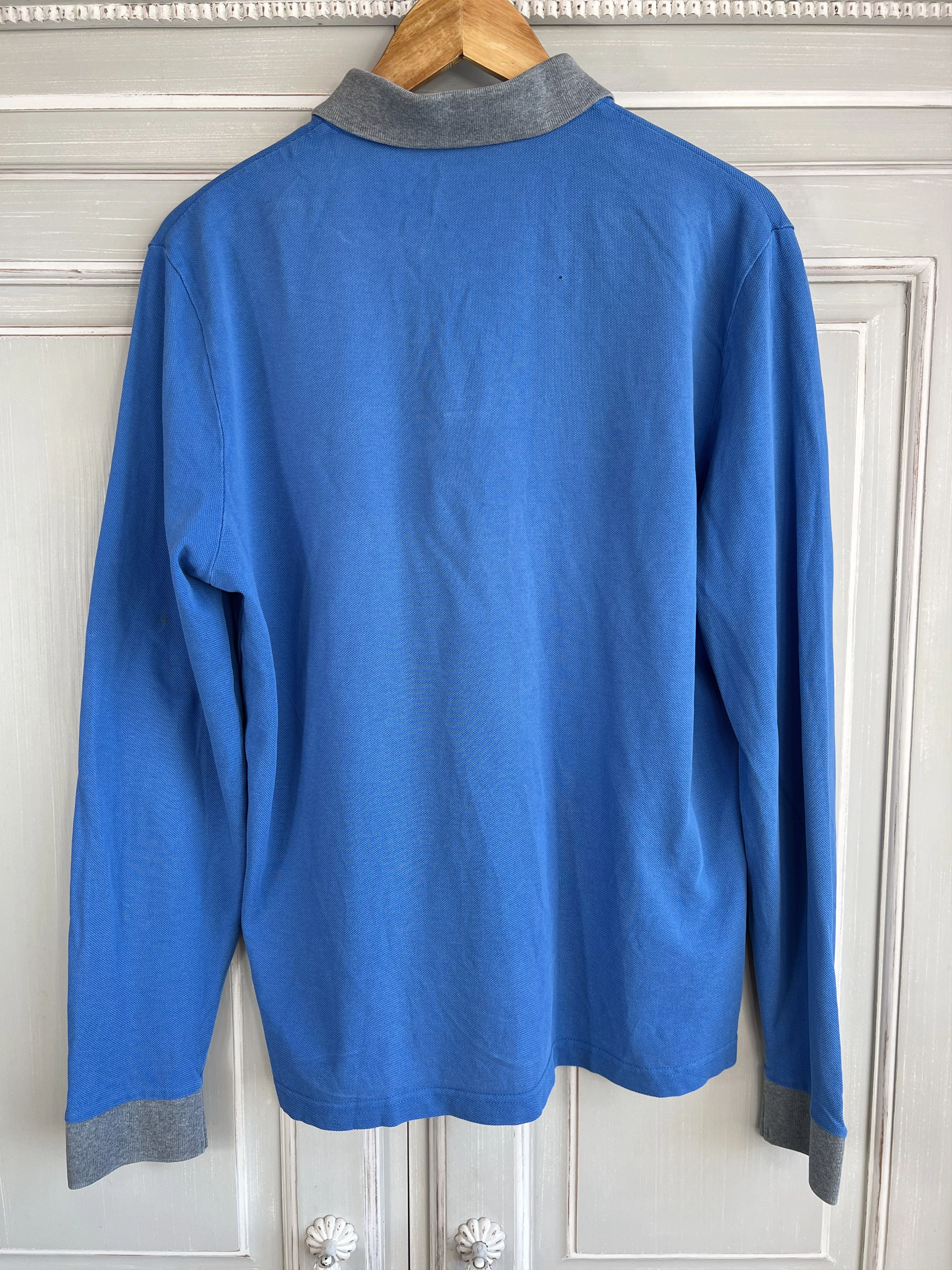 Moncler Long Sleeve T Shirts MONCLER LONGSLEEVE BLUE