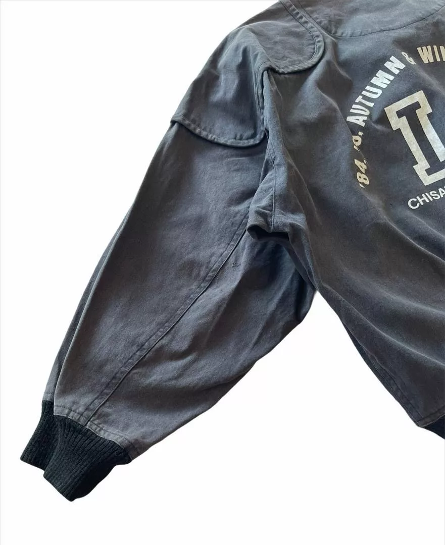 Issey Miyake Bombers AW84/85 Issey Miyake Bomber Jacket Black