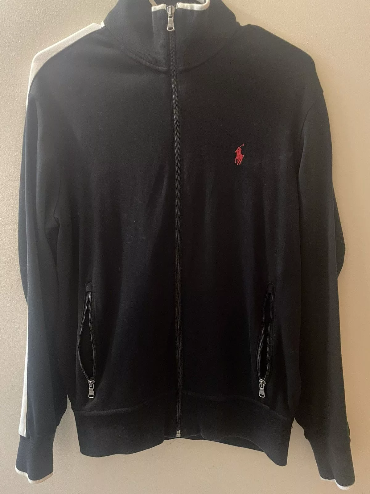 Polo Ralph Lauren Light Jackets Polo Ralph Lauren zip up Black