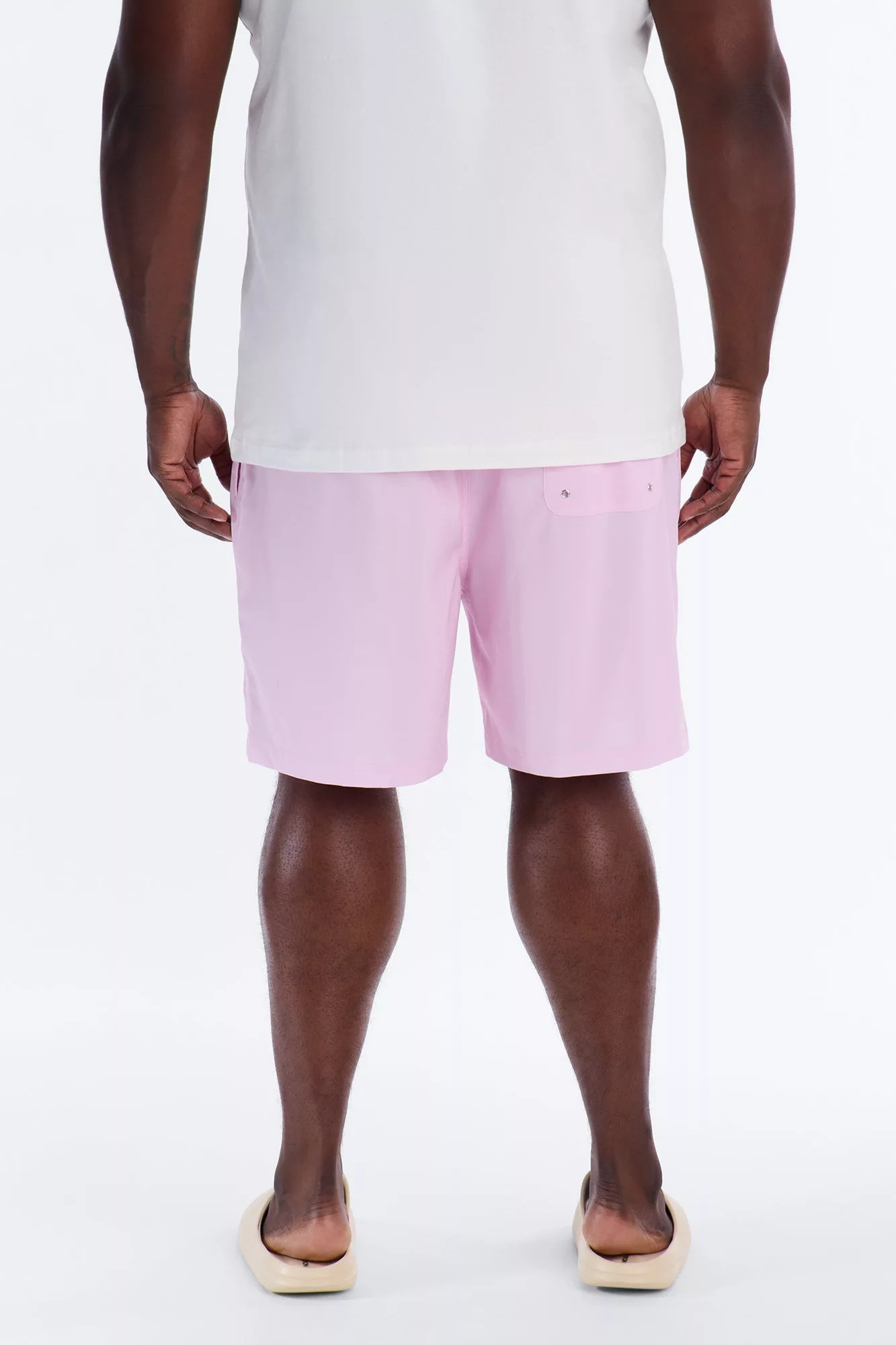 Heavenly Mindset Swim Trunk 7″ - Pink/combo