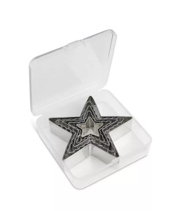 Star Cookie Cutters 5/set