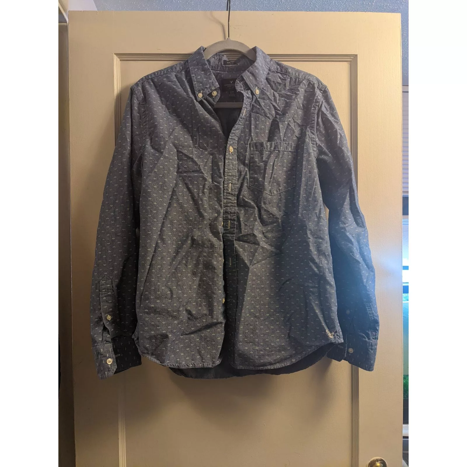 American Eagle Outfitters Shirts Button Ups American Eagle Outfitters American Eagle Button down Blue