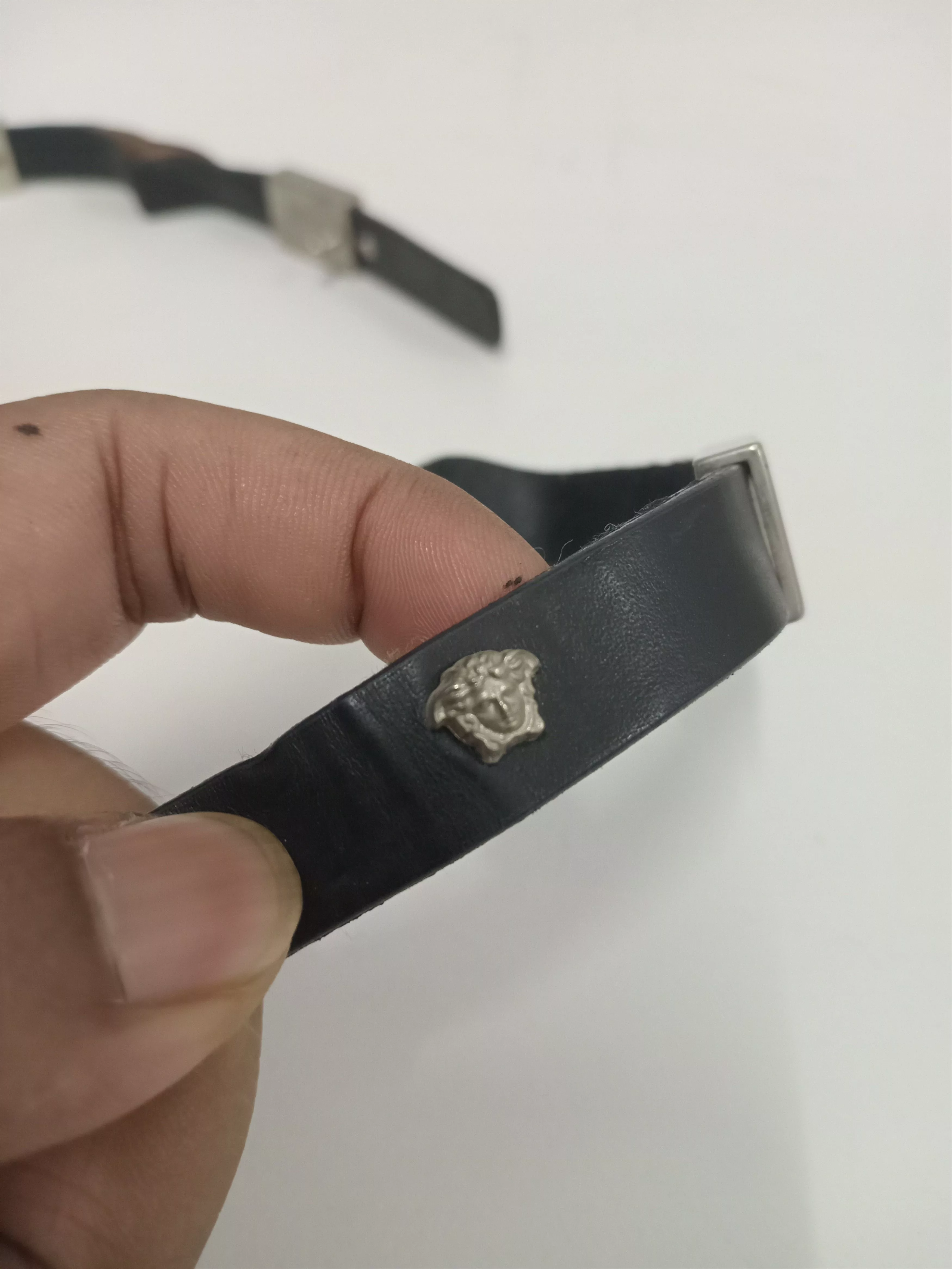 Versace Belts Vintage Gianni Versace Belt Black
