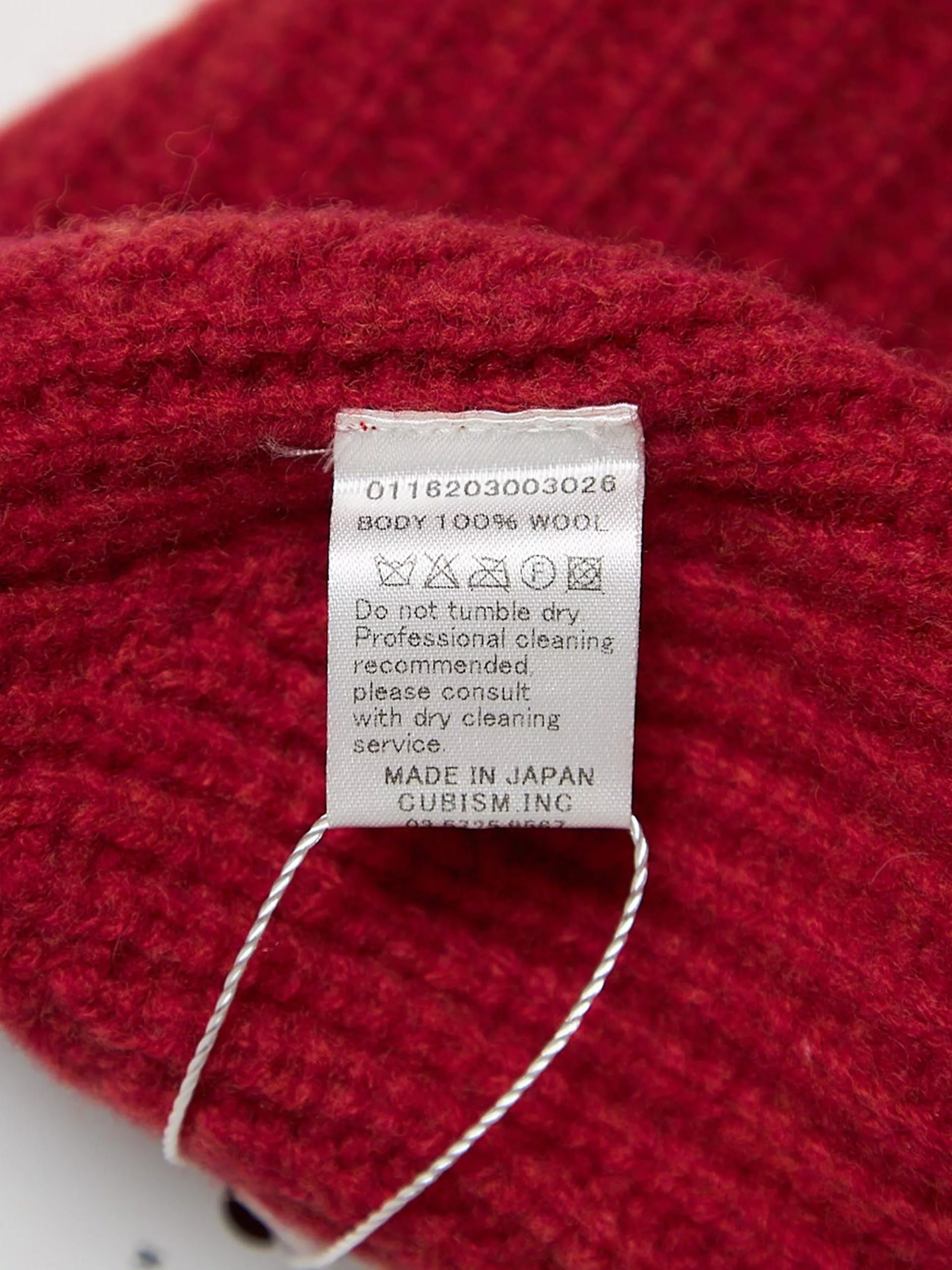Visvim Hats Visvim Red Logo Patched Cotton Hat
