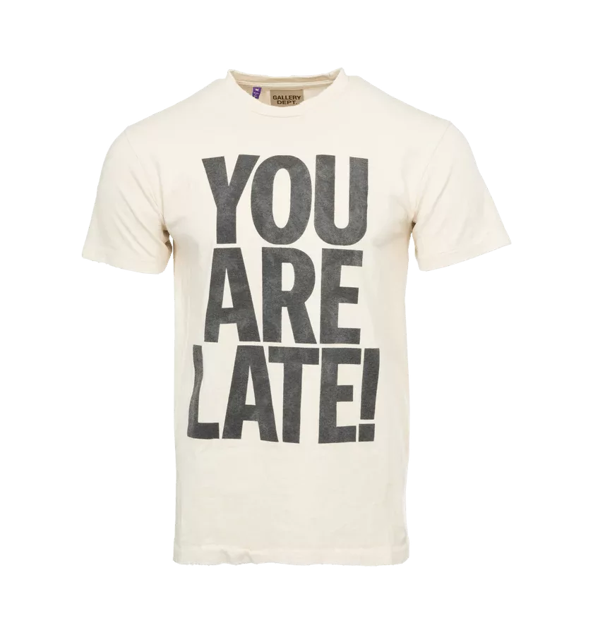 Gallery Dept. Short Sleeve T Shirts Gallery Dept. o1h1sh10624 T-Shirt in ANTIQUE WHITE