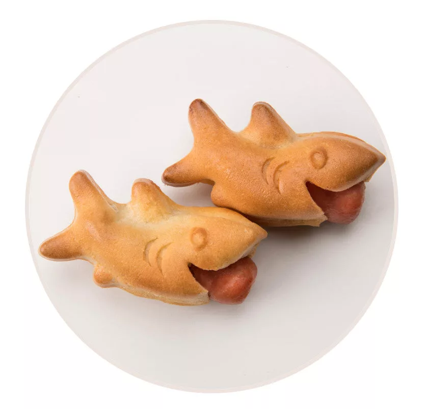 12 Shark Bites, Silicone Mold