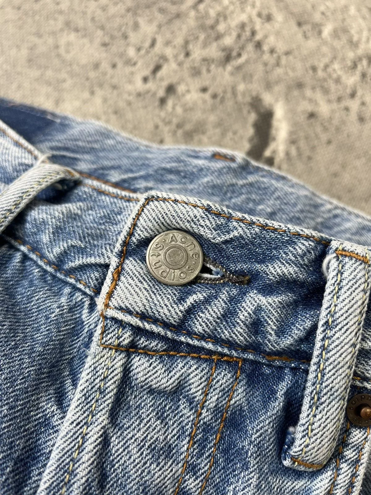 Acne Studios Jeans Acne Studios × Designer Acne Studios Straight Jeans Blue Luxury