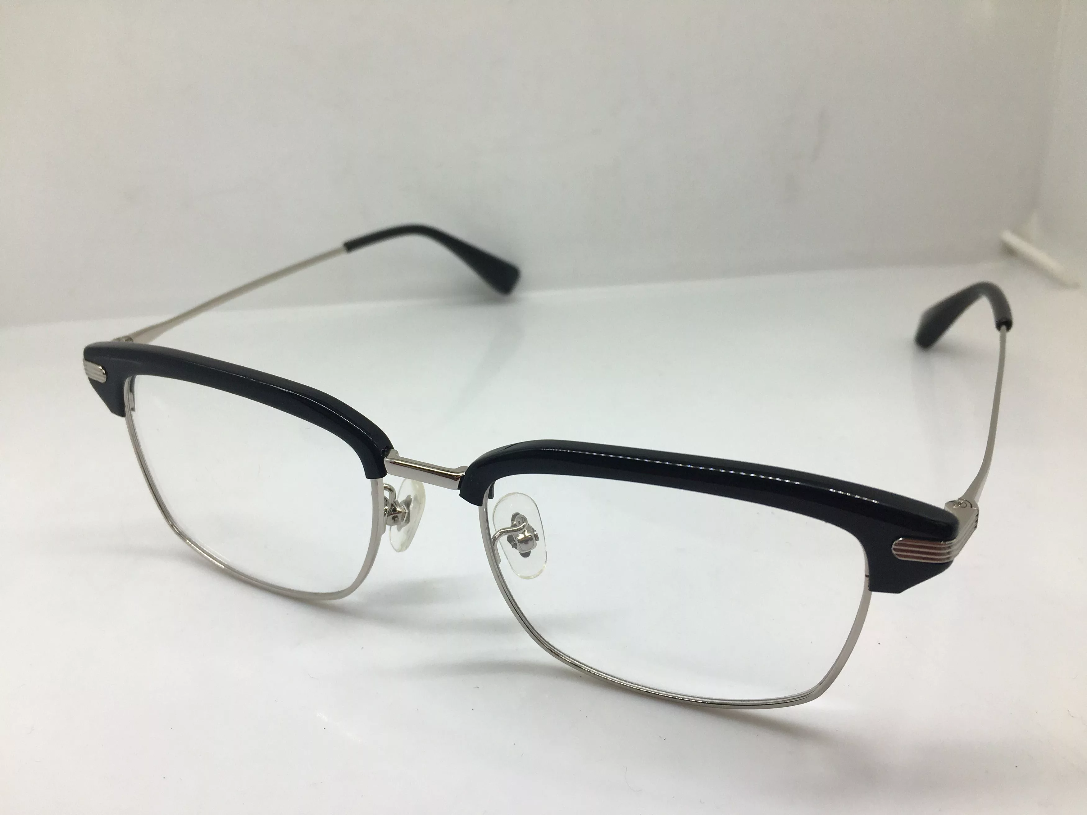 Other Glasses Other MOd Malcolm X Black Silver RX Eyeglasses Frame
