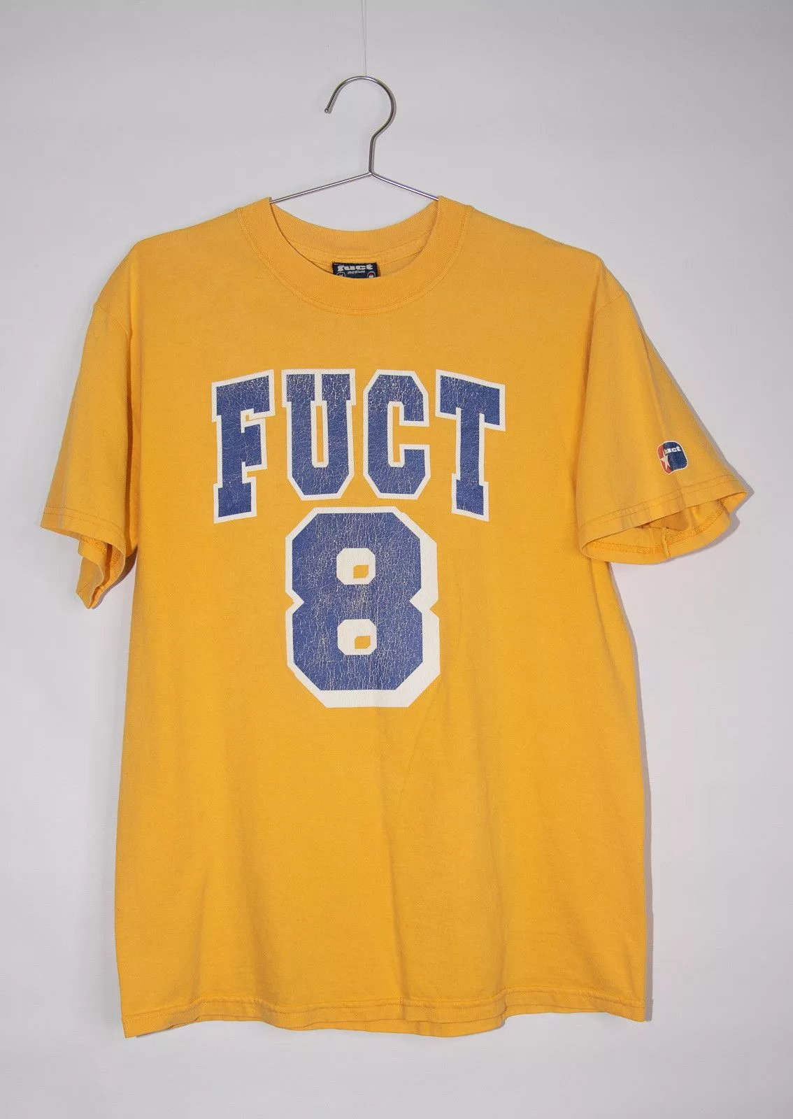 FUCT Short Sleeve T Shirts FUCT × NBA × Nike FUCT - Kobe Bryant LA Lakers Tribute Tee Gold