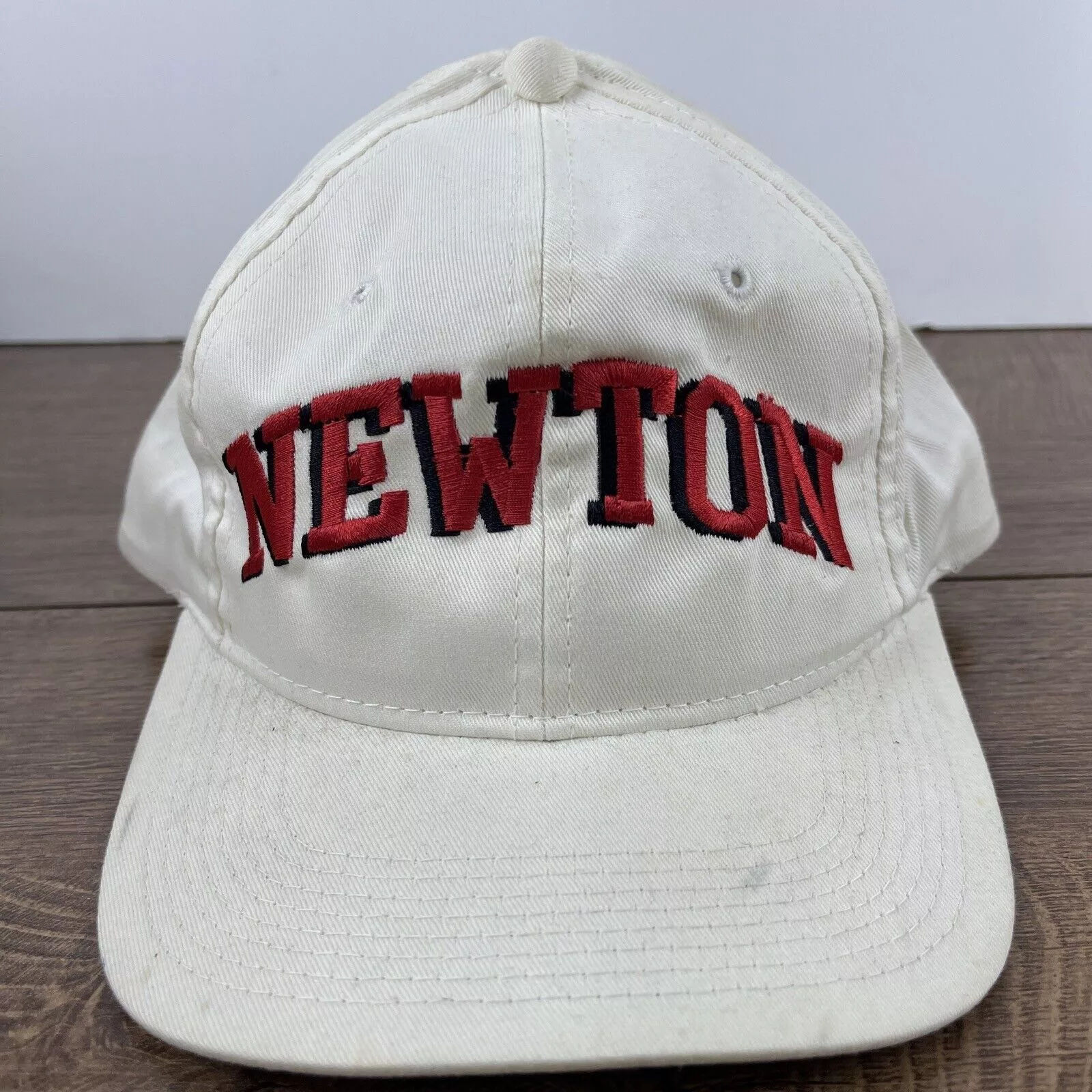 Other Hats Other Newton Hat Newton High School White Hat Adjustable Snapback