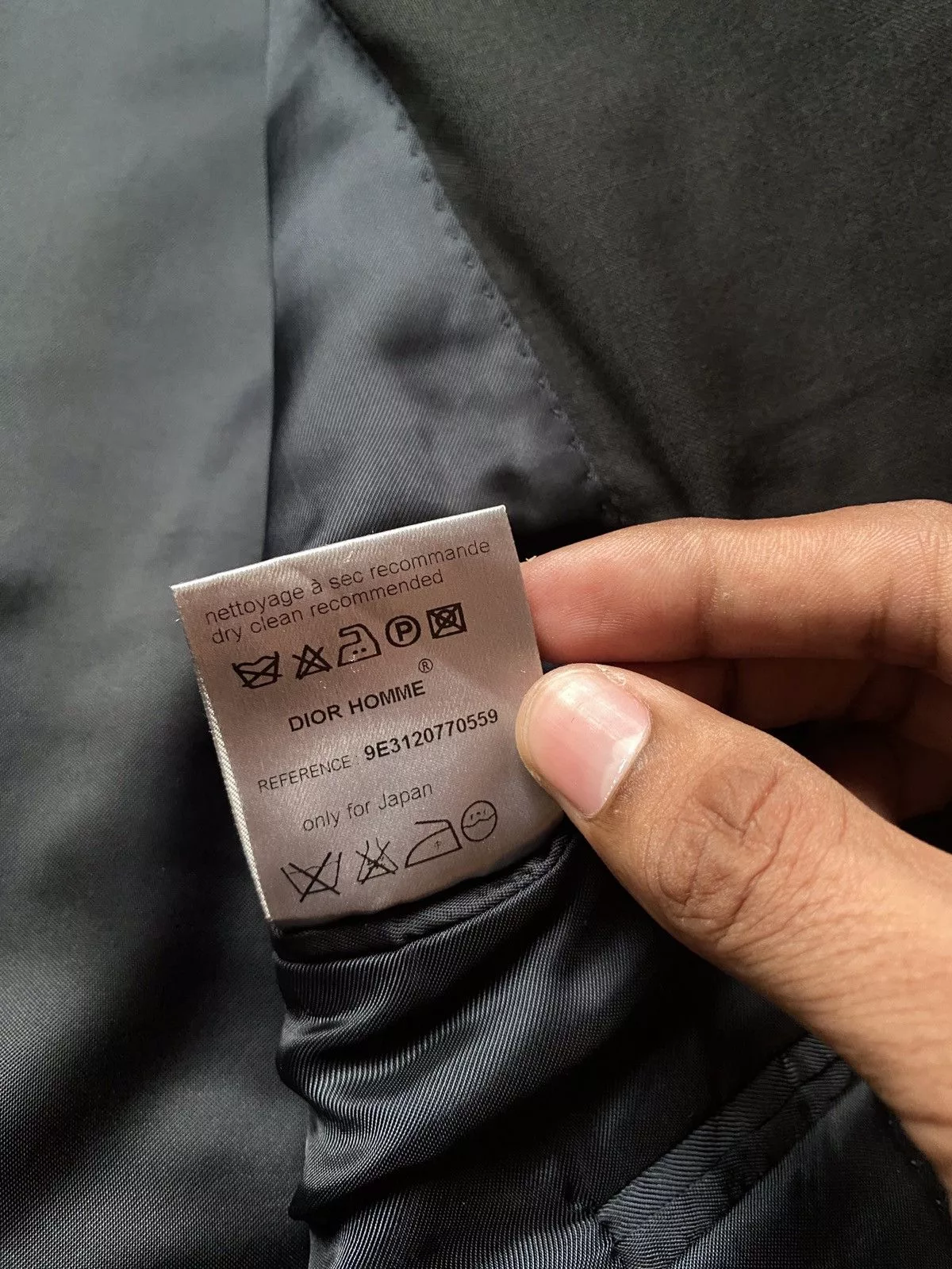 Dior Blazers Dior Blazer Suit Jacket Black