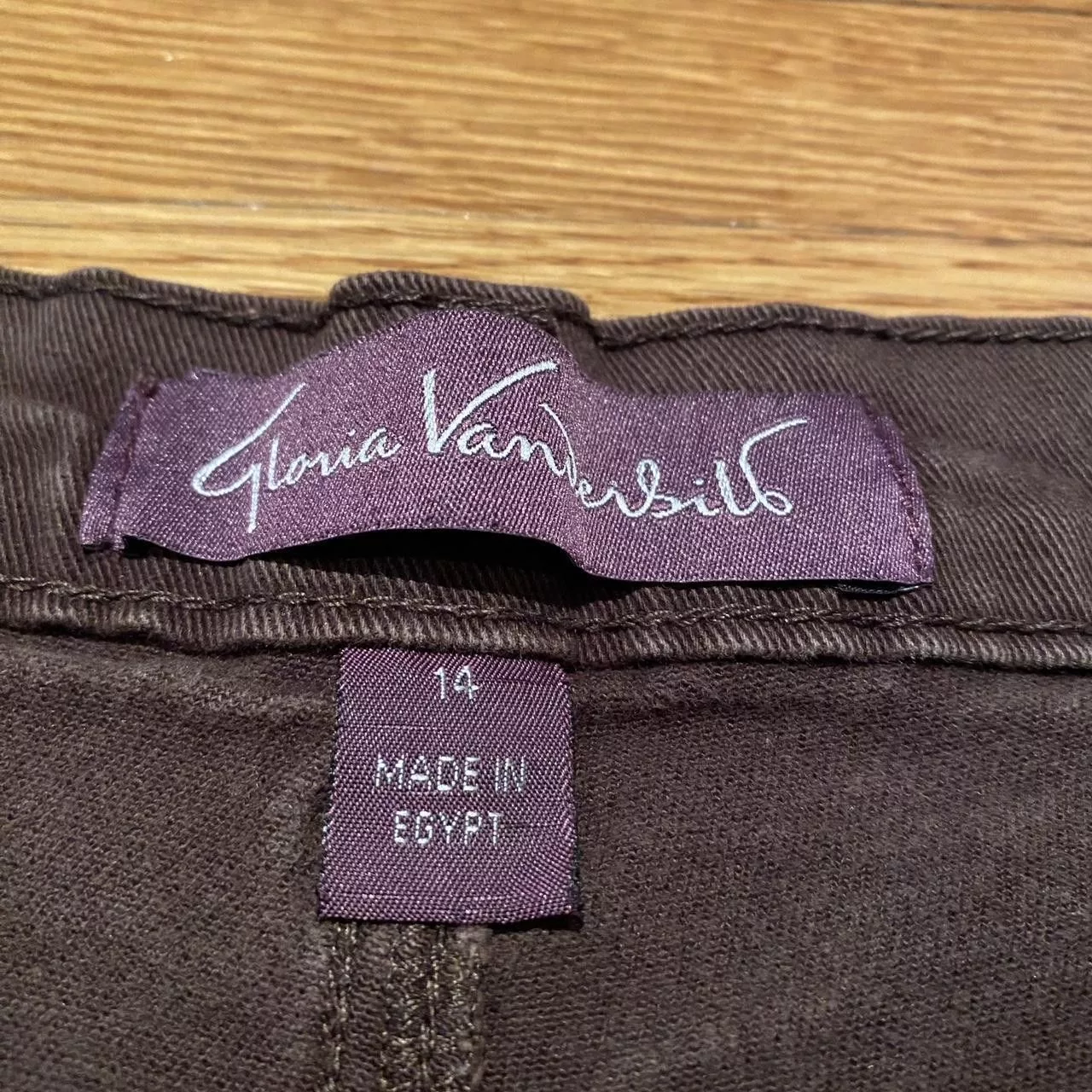 Vintage Gloria Vanderbilt pants Brown