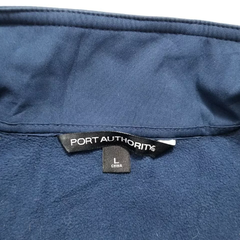 Port Authority Light Jackets Port Authority Jacket Mens Large Full Zip Lightweight Blue