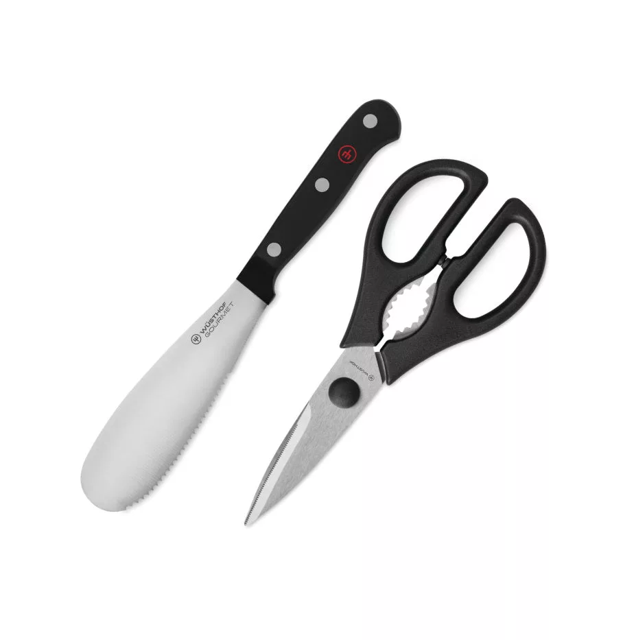 Gourmet 2-Piece Spreader / Shears Set